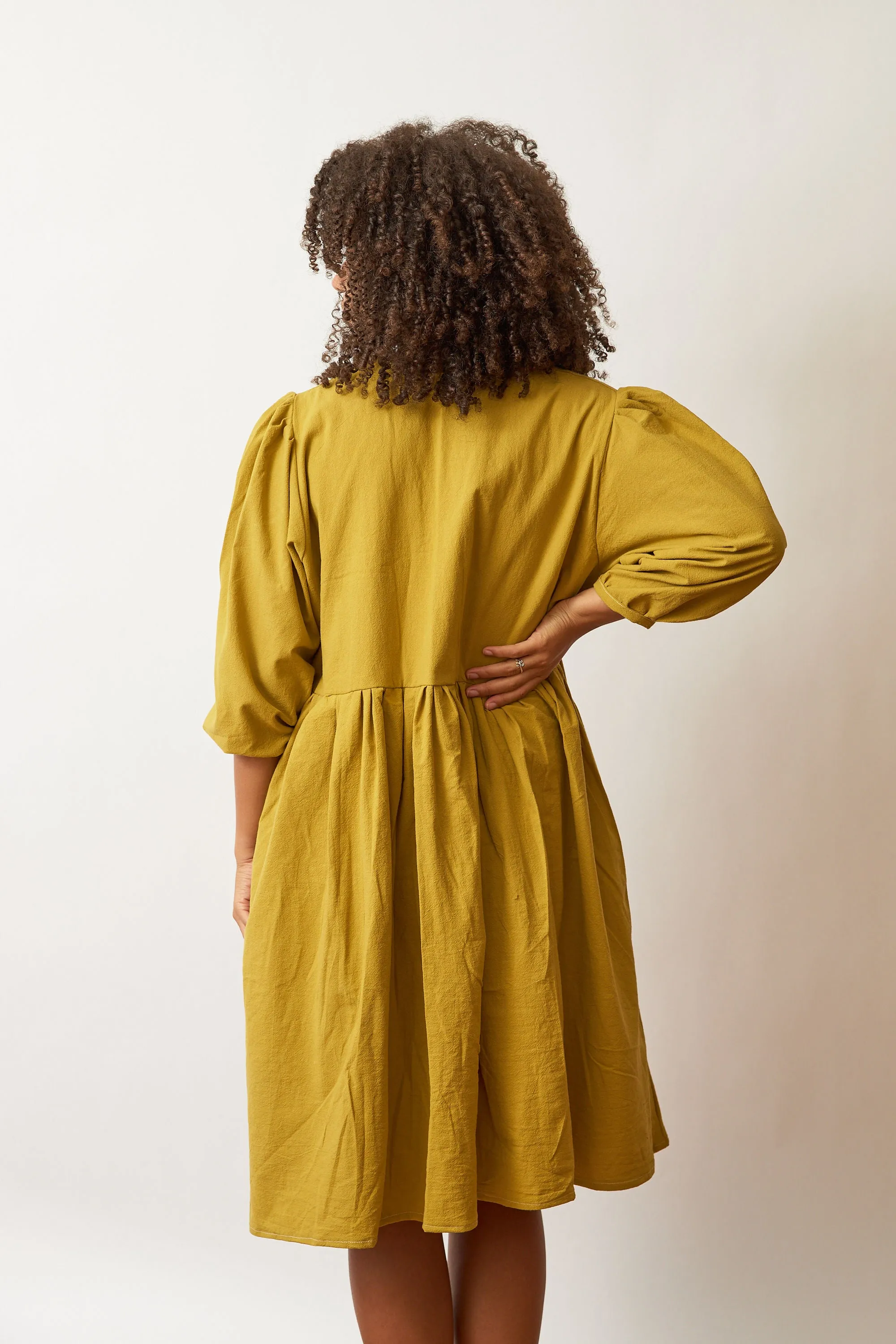 Yellow Fame Dress (Per order) sold by Oge Ajibe product image thumbnail 3