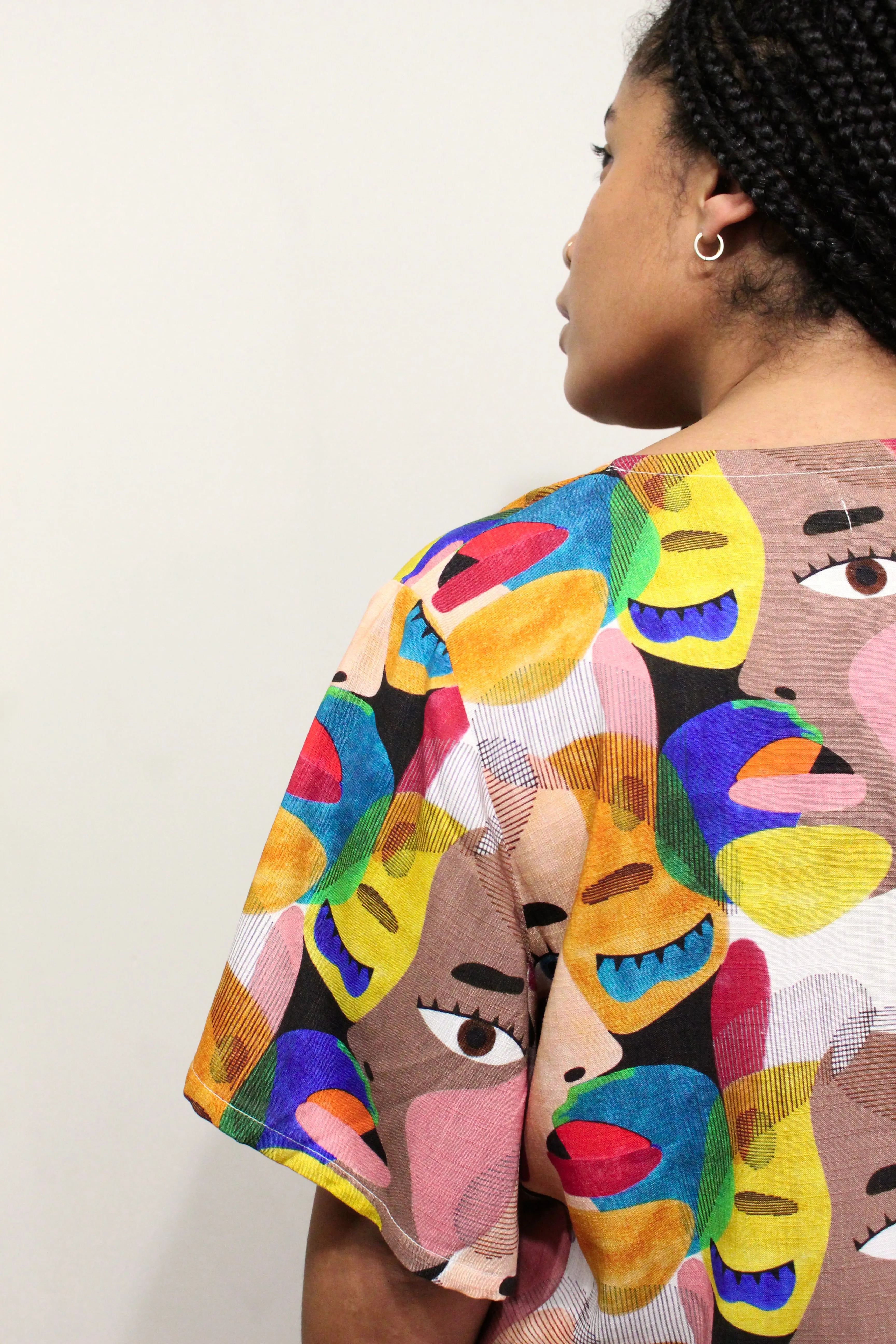 Multicoloured Face DayTop sold by Oge Ajibe product image thumbnail 2