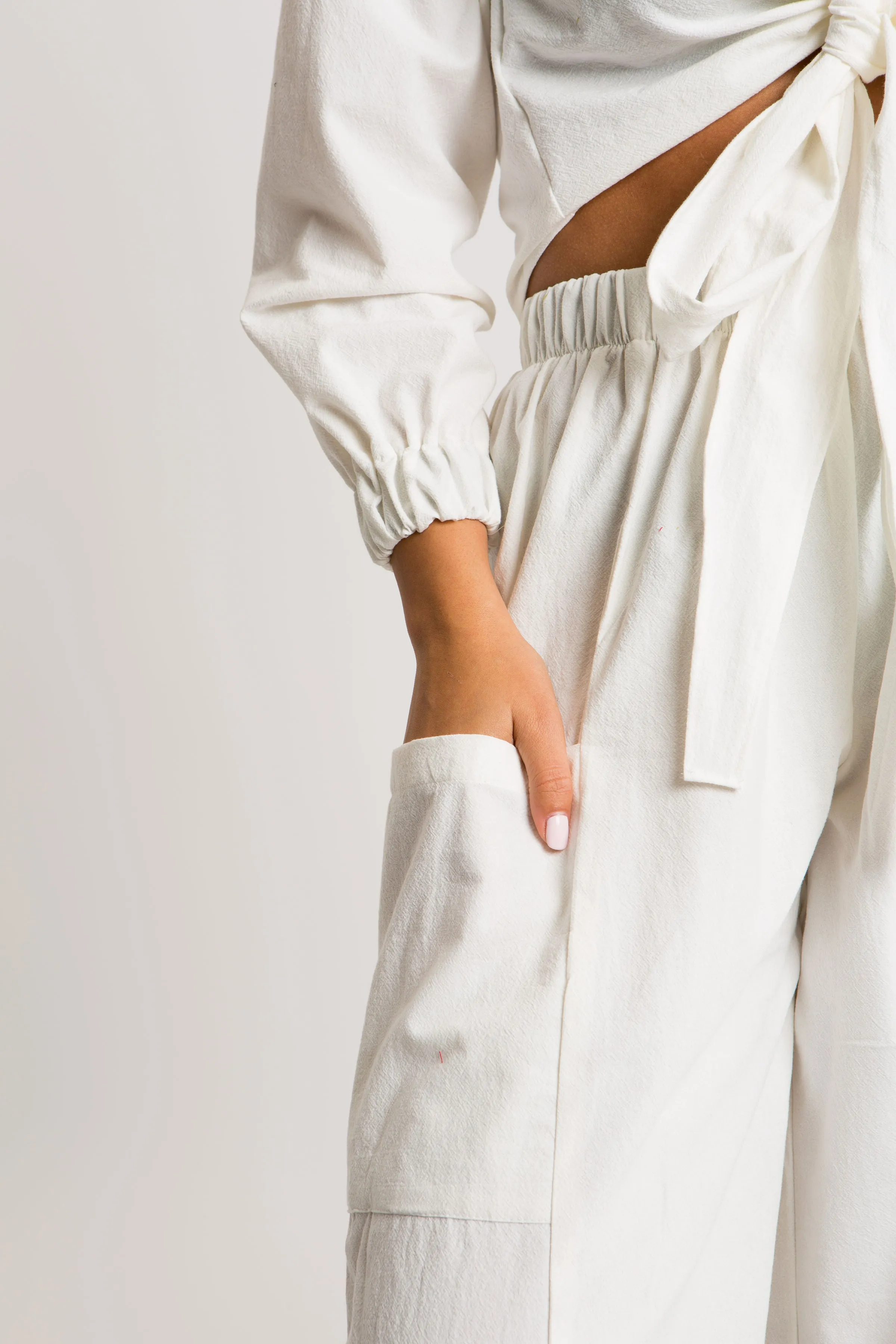 Snowy Peace Pant sold by Oge Ajibe