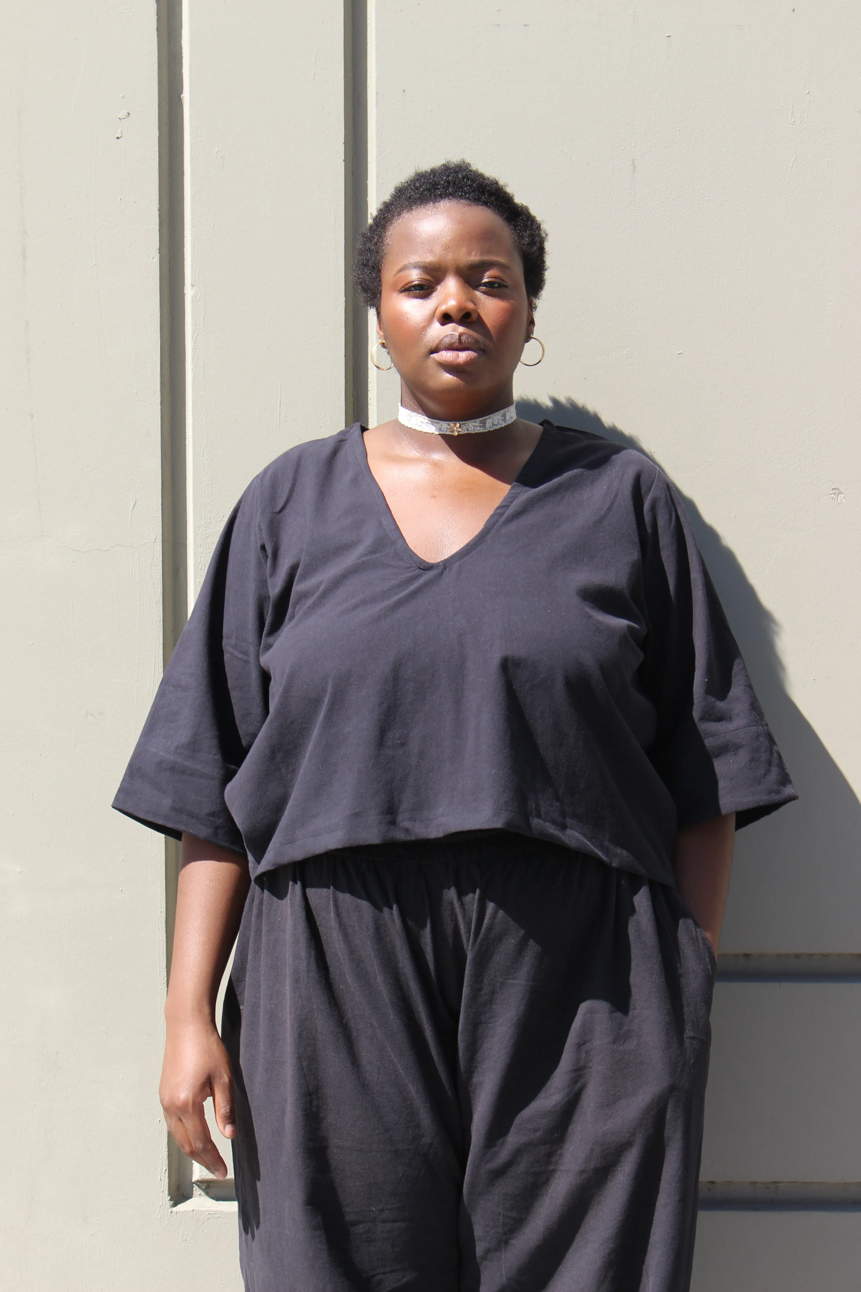 Black Care Top sold by Oge Ajibe