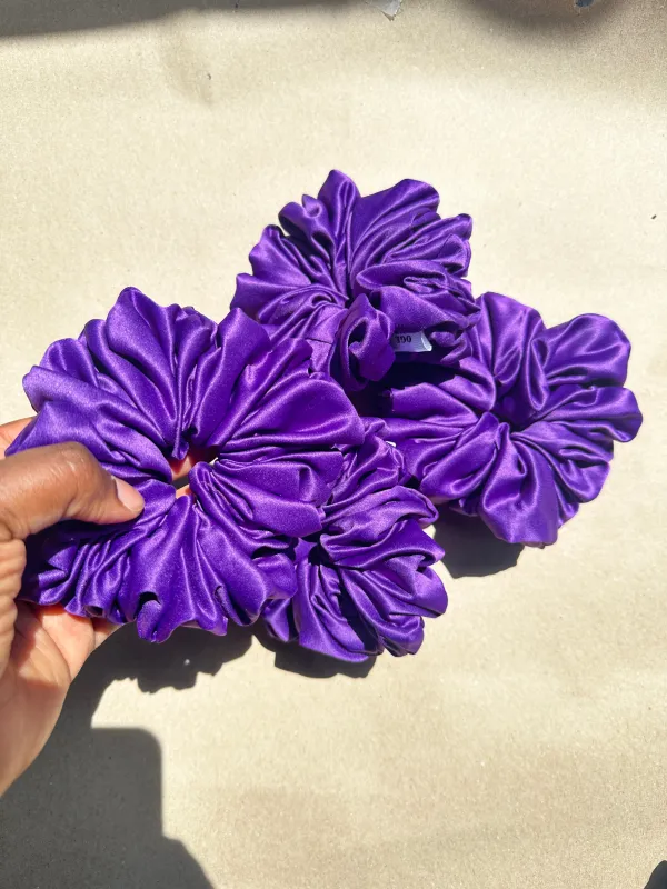 purple Scrunchies sold by Oge Ajibe
