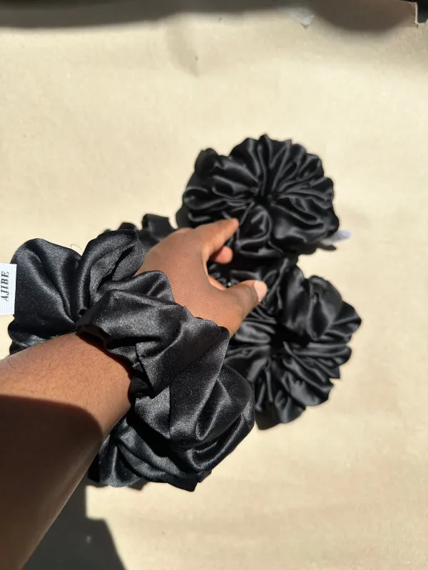 Black Scrunchies sold by Oge Ajibe