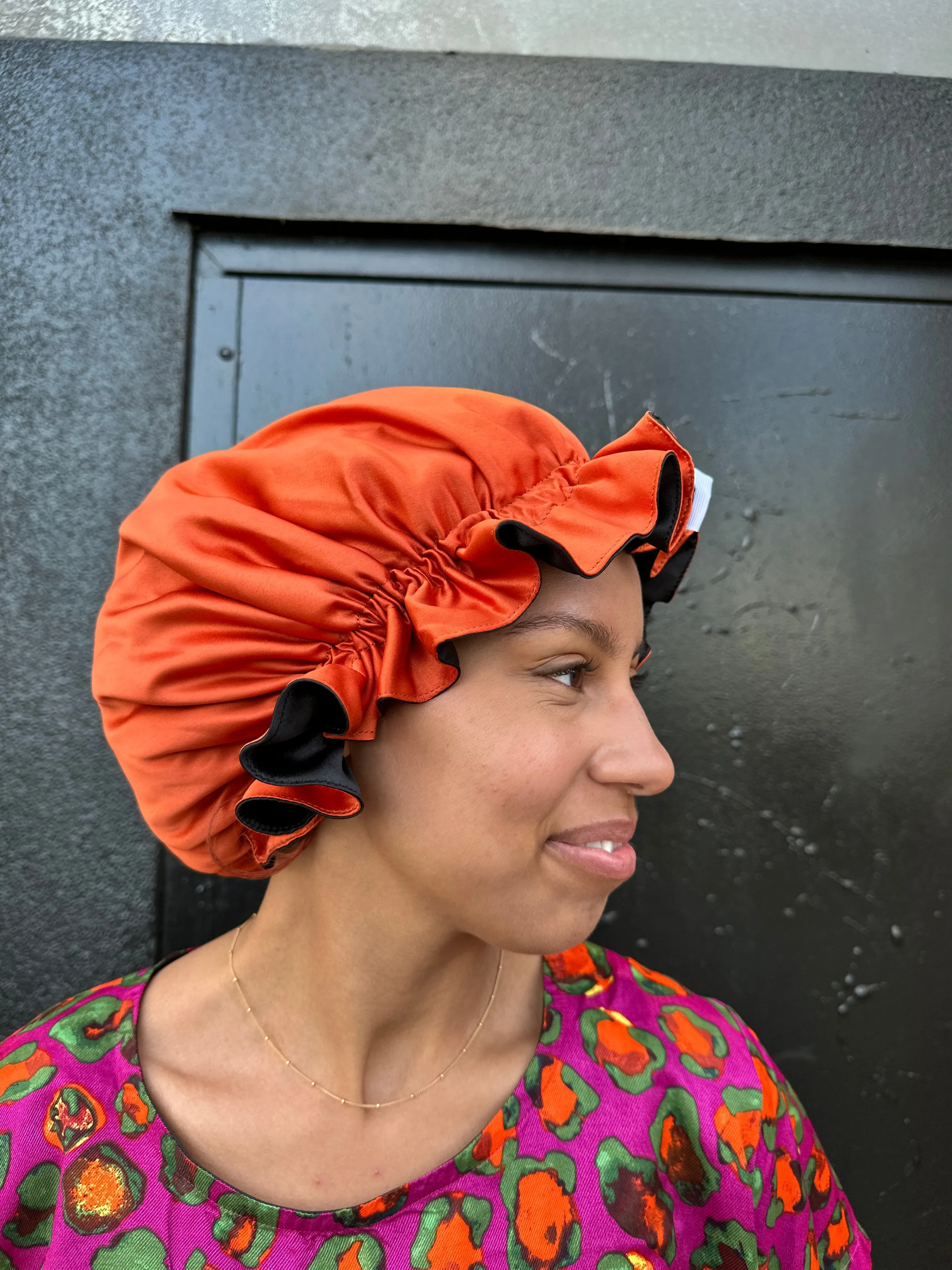 Orange Bonnet sold by Oge Ajibe product image thumbnail 2
