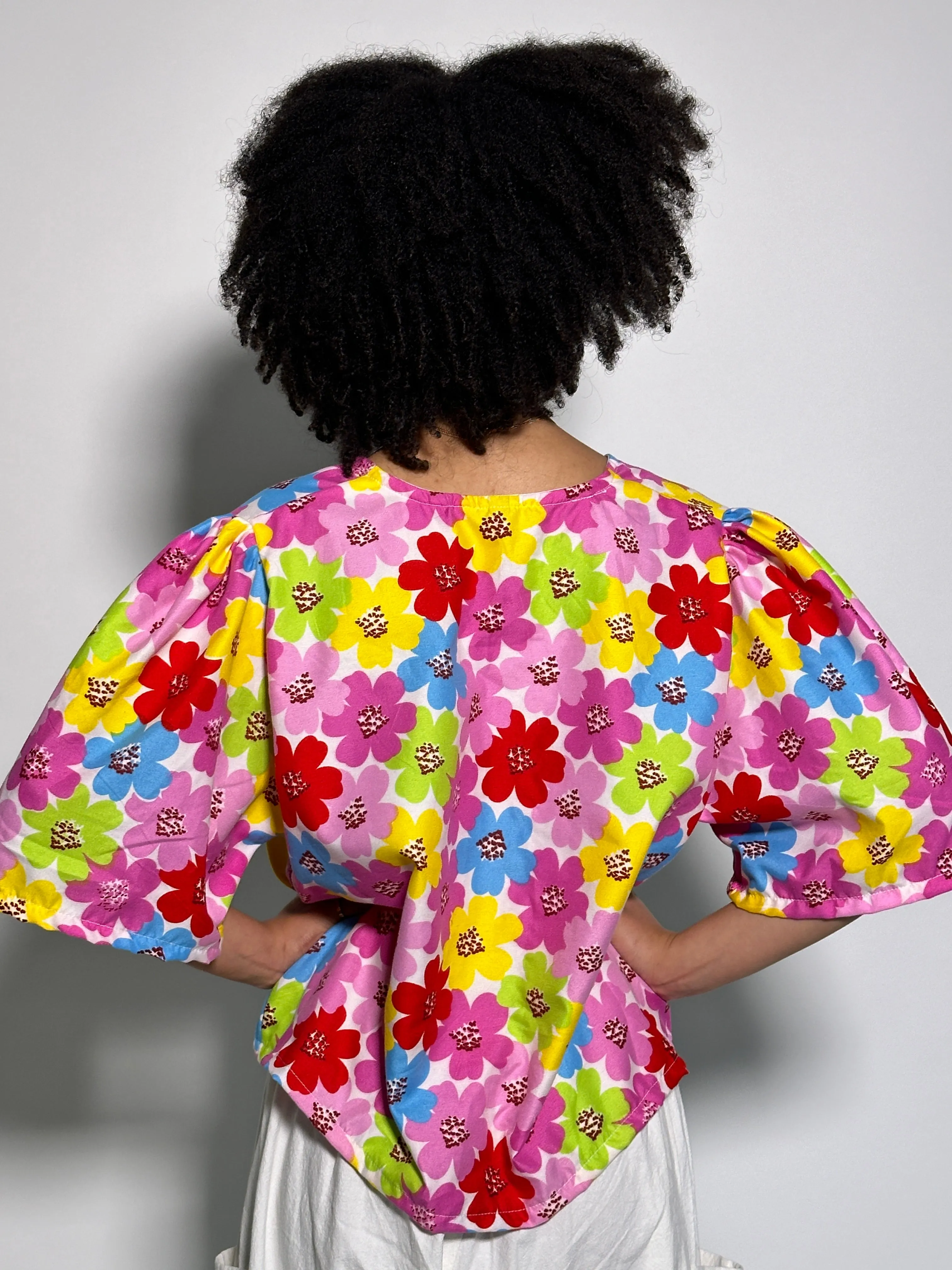 Colour Flower Care Top sold by Oge Ajibe product image thumbnail 4