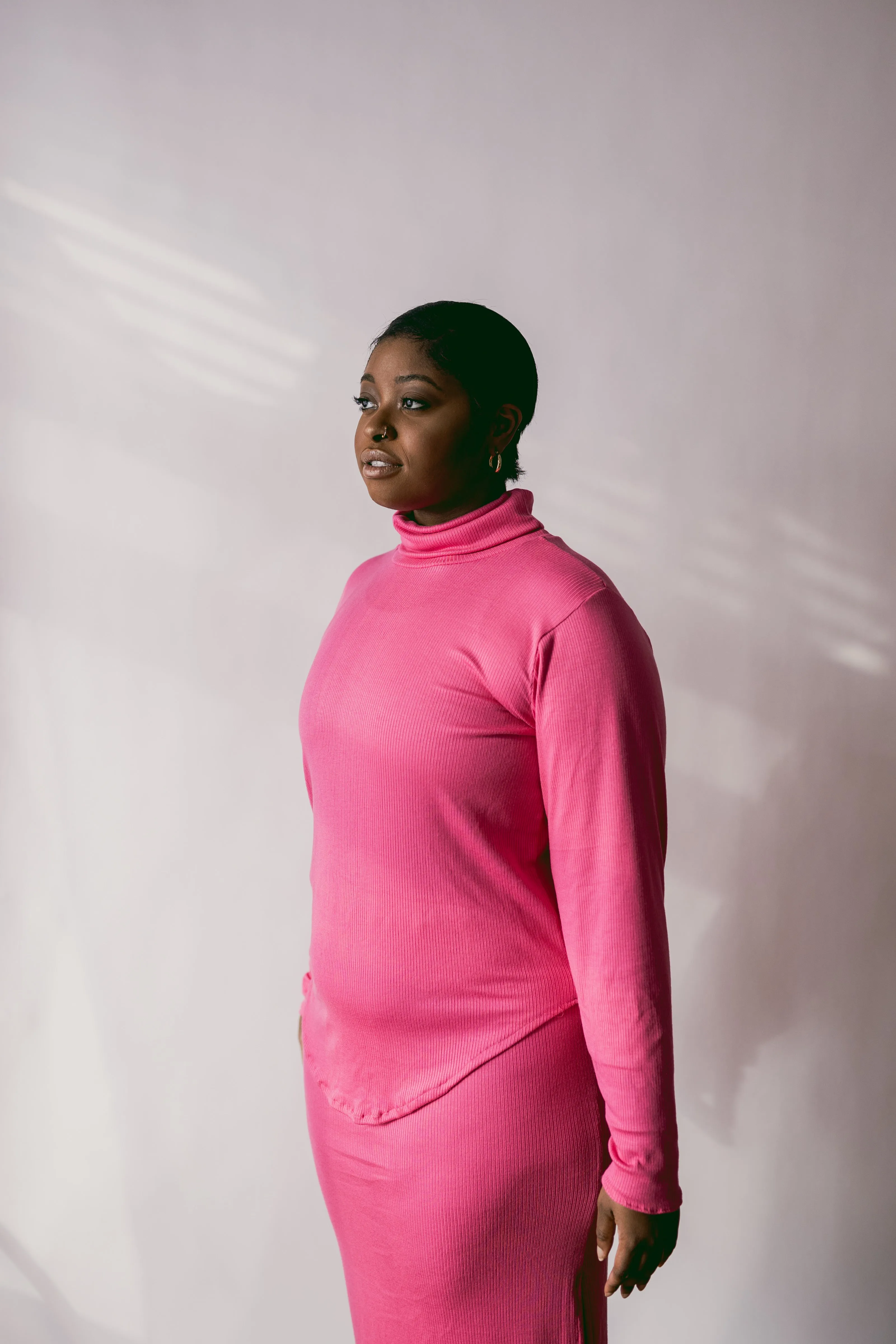Pink Desire Turtleneck sold by Oge Ajibe product image thumbnail 4