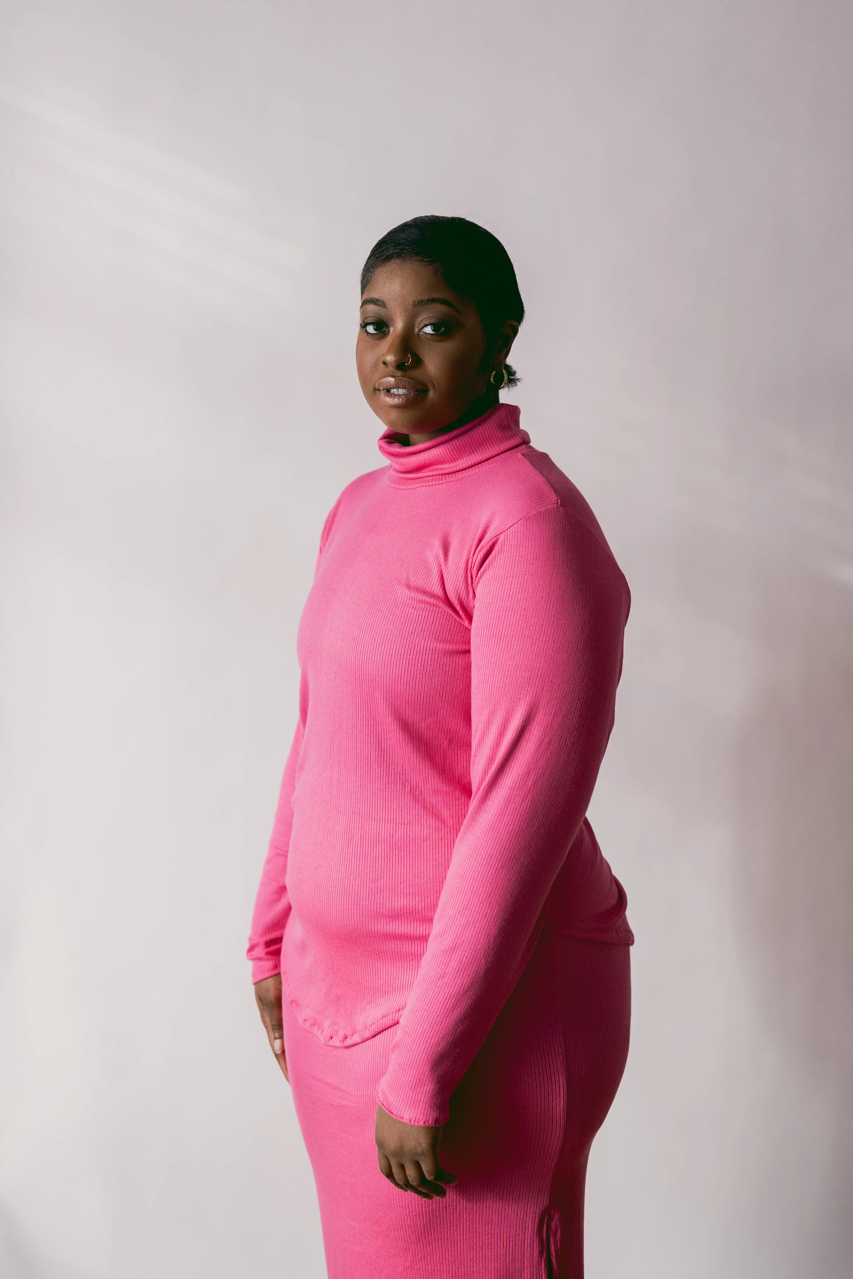 Pink Desire Turtleneck sold by Oge Ajibe product image thumbnail 3