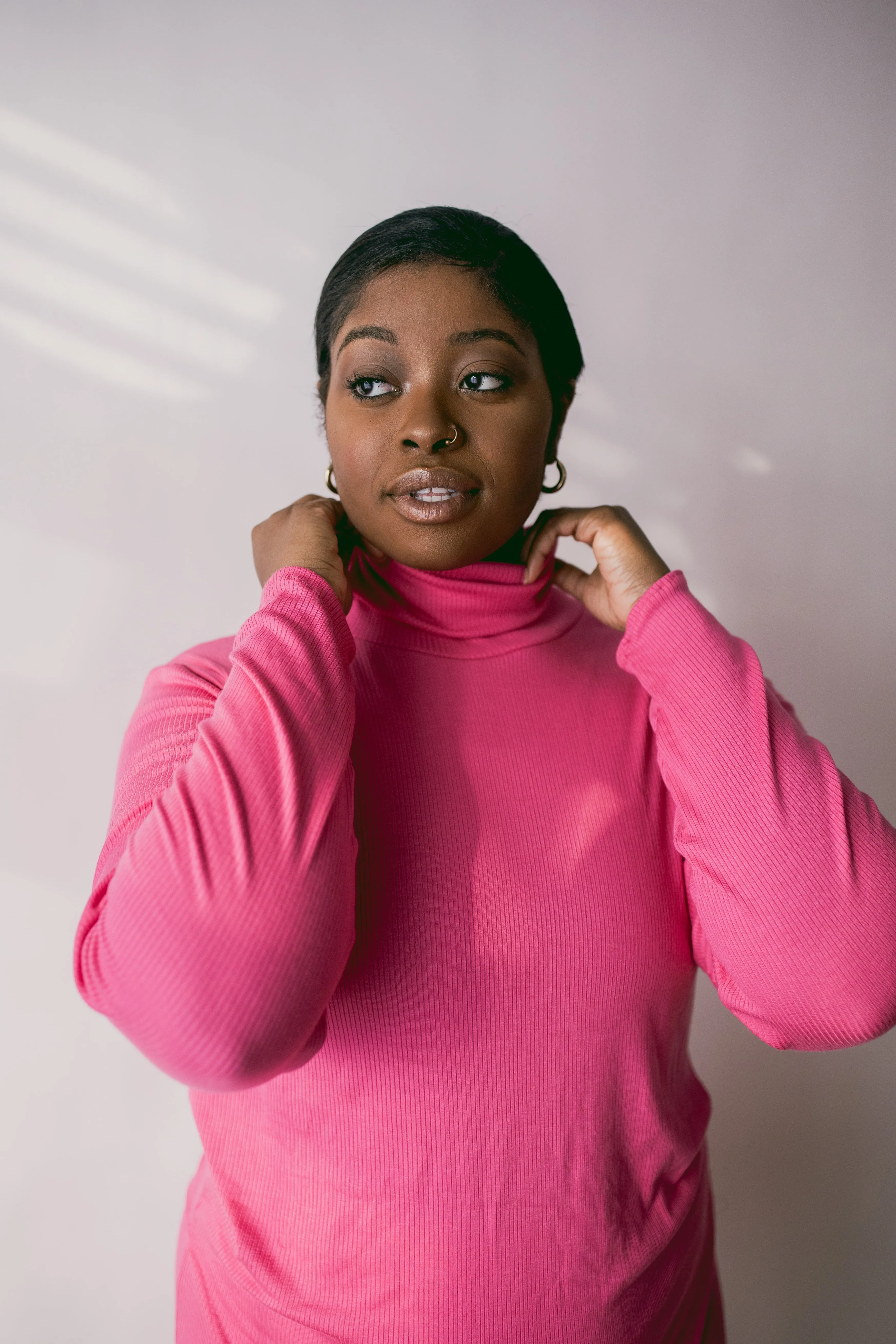 Pink Desire Turtleneck sold by Oge Ajibe product image thumbnail 2