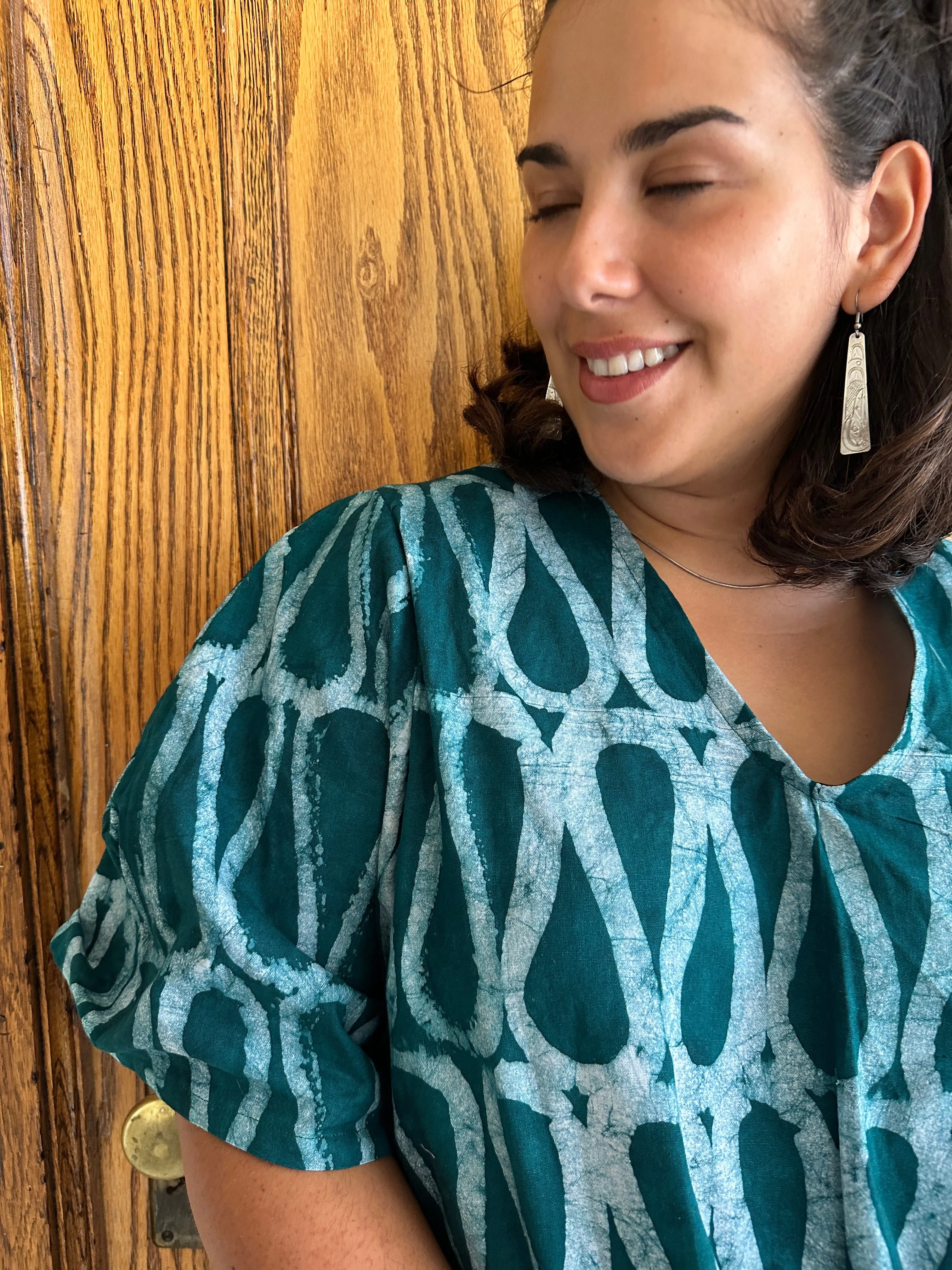 Green Lines Care Top sold by Oge Ajibe product image thumbnail 3