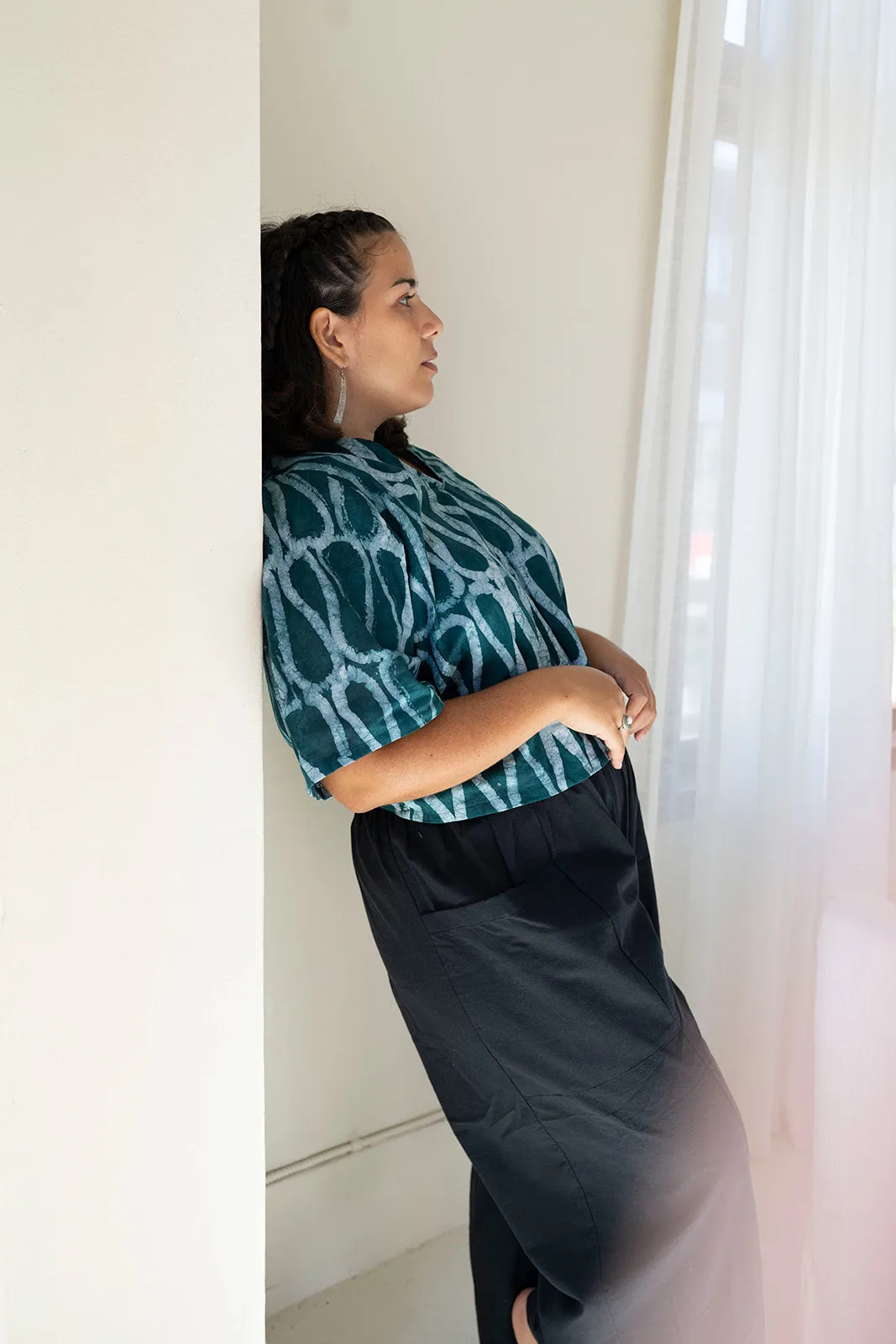 Green Lines Care Top sold by Oge Ajibe product image thumbnail 4