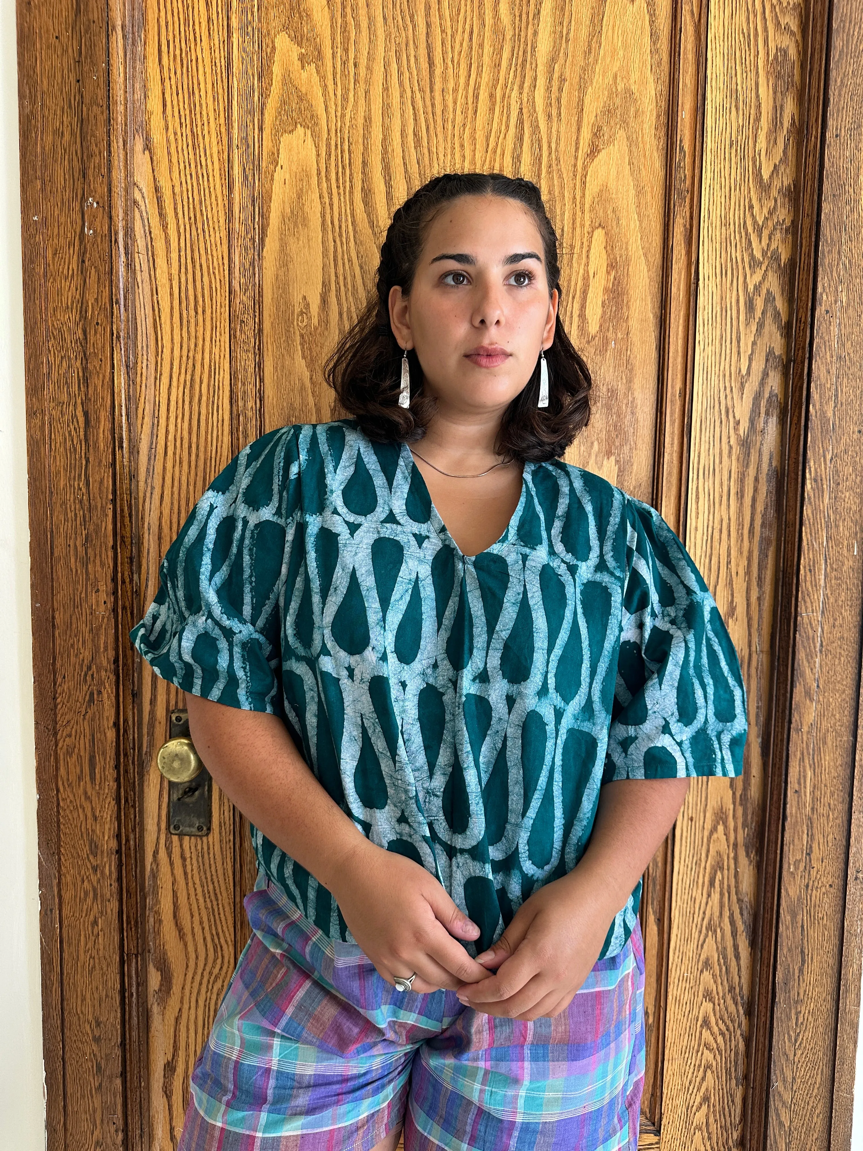 Green Lines Care Top sold by Oge Ajibe product image thumbnail 5