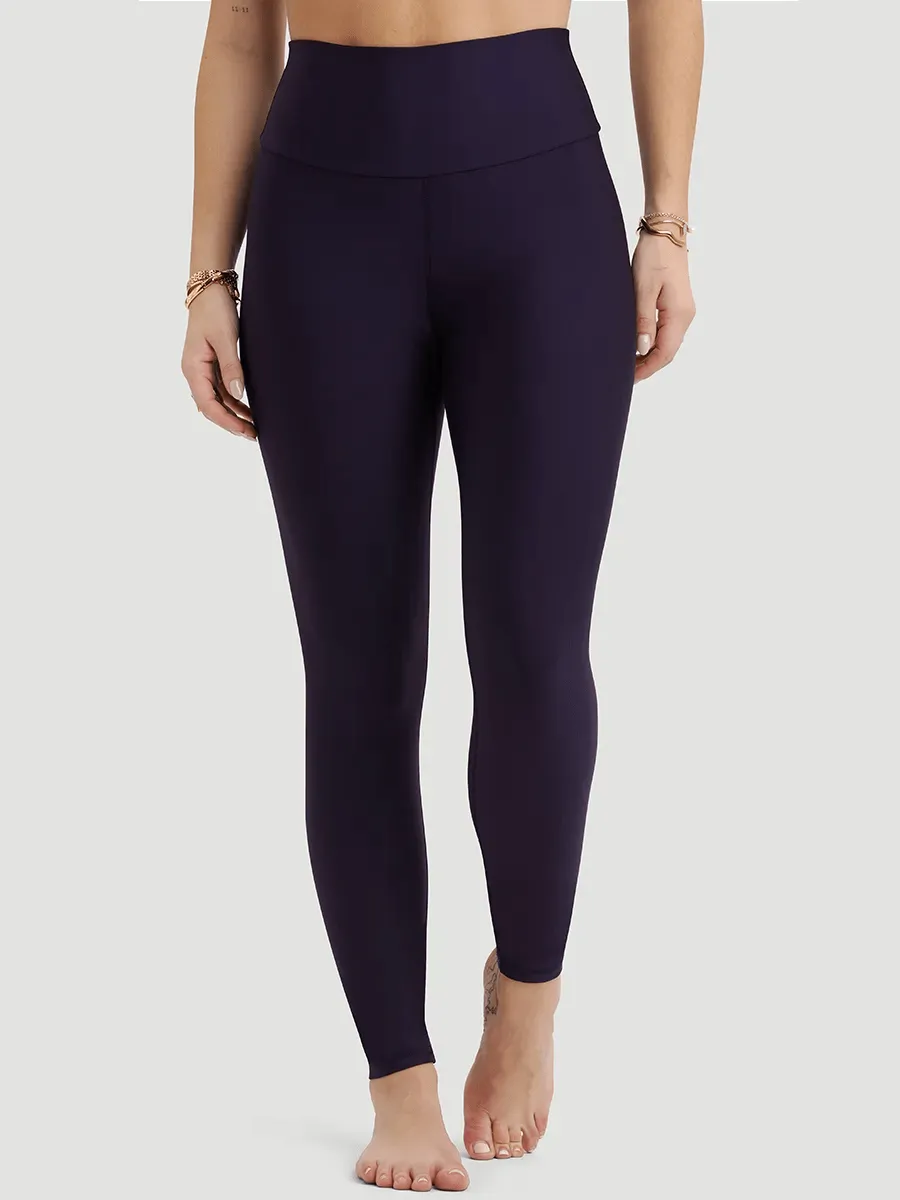 Legging "V" Prononcé Taille Haute Ecomove - Baie Obscure sold by Oraki