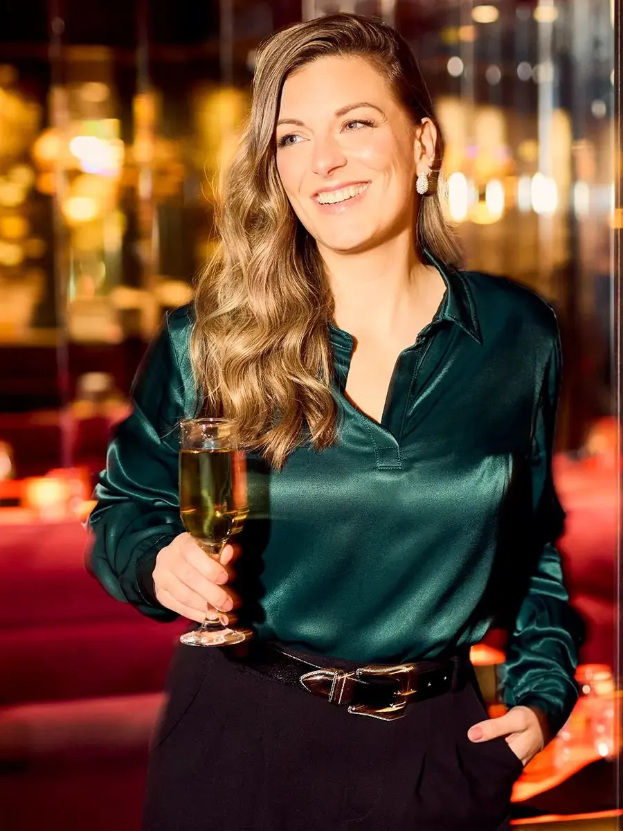 Blouse Satinée - Pierre Précieuse sold by Oraki product image thumbnail 3