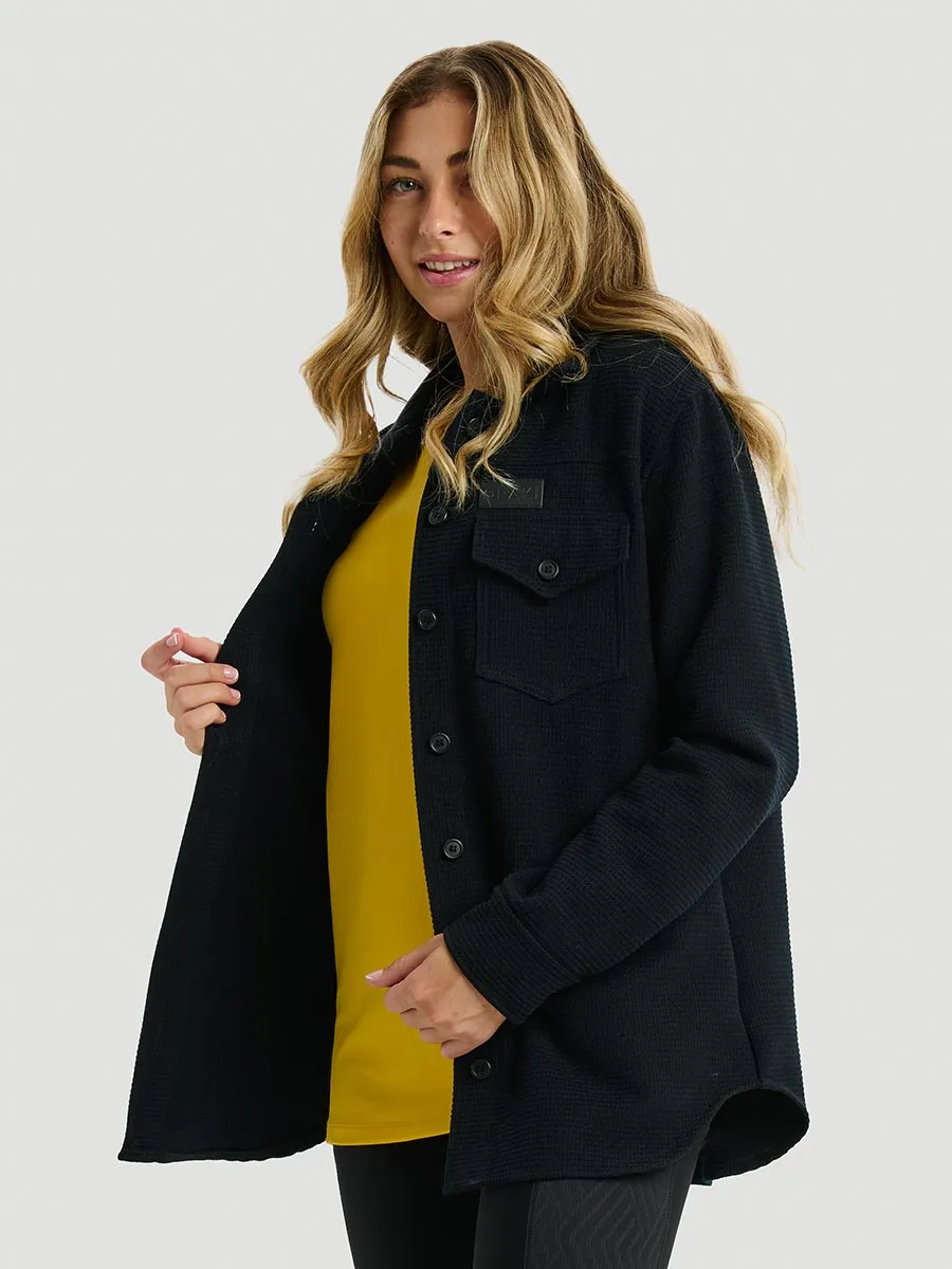 Surchemise Longue Texturée - Noir sold by Oraki product image thumbnail 5