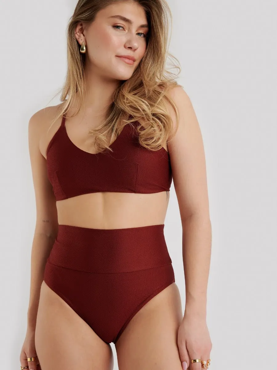 Haut de Bikini Triangle avec Dos Croisé Ajustable Elegant - Porto sold by Oraki product image thumbnail 5