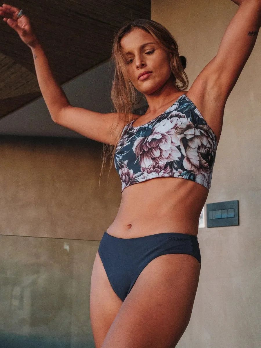 Bas de Bikini Réversible Bliss - Noir/Océan sold by Oraki product image thumbnail 2