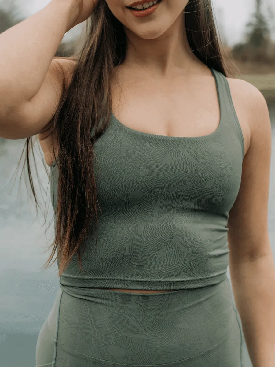 Camisole Ajustée en Jacquard - Sauvage sold by Oraki product image thumbnail 2