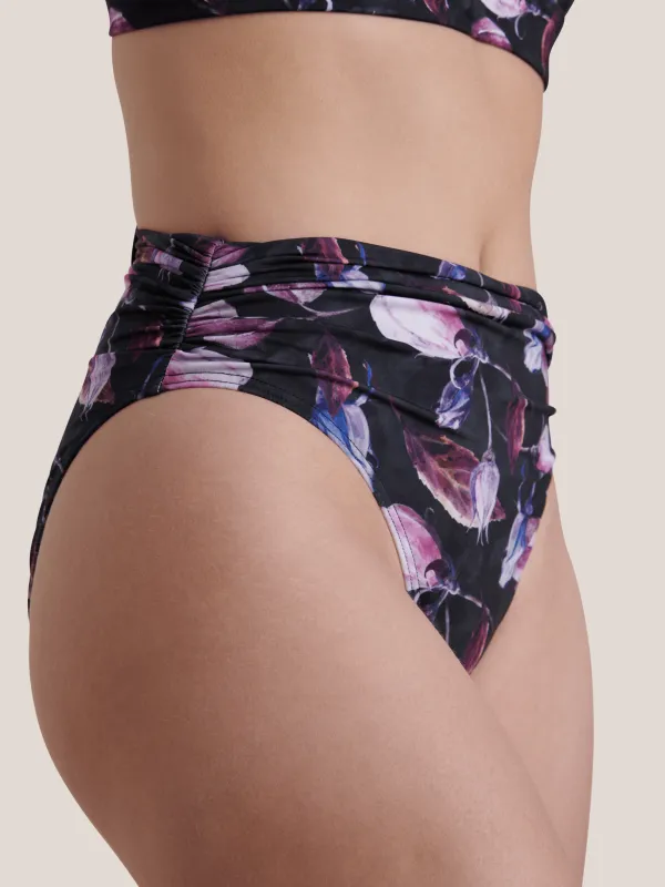 Bas de Bikini Plissée Wave - Rosebud sold by Oraki