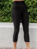 Legging Court 21" Taille Haute Ecocurve - Noir sold by Oraki