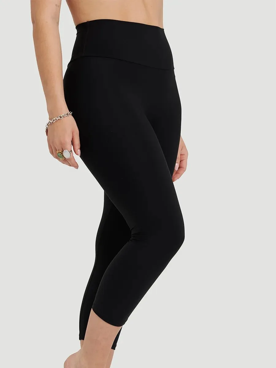 Legging Court 21" Taille Haute Ecocurve - Noir sold by Oraki