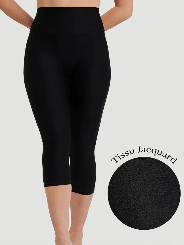 Legging Court 20" Taille Haute Ecorelax - Noir sold by Oraki