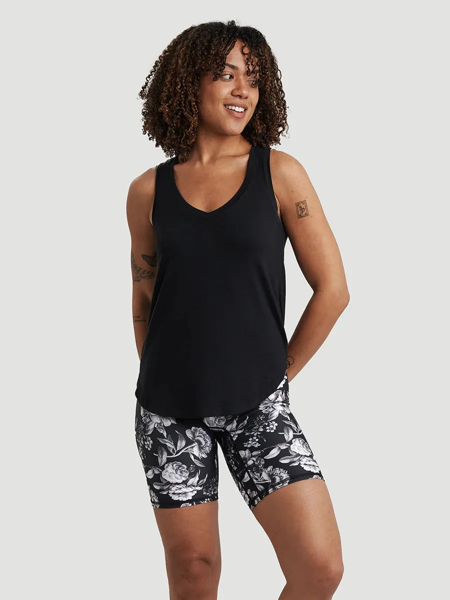 Camisole Ample Col V Ecovero™ - Noir sold by Oraki product image thumbnail 3