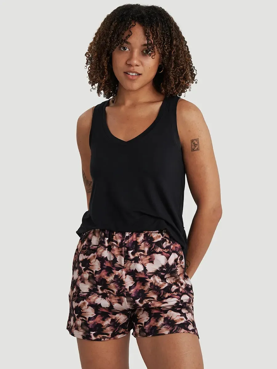 Camisole Ample Col V Ecovero™ - Noir sold by Oraki product image thumbnail 2