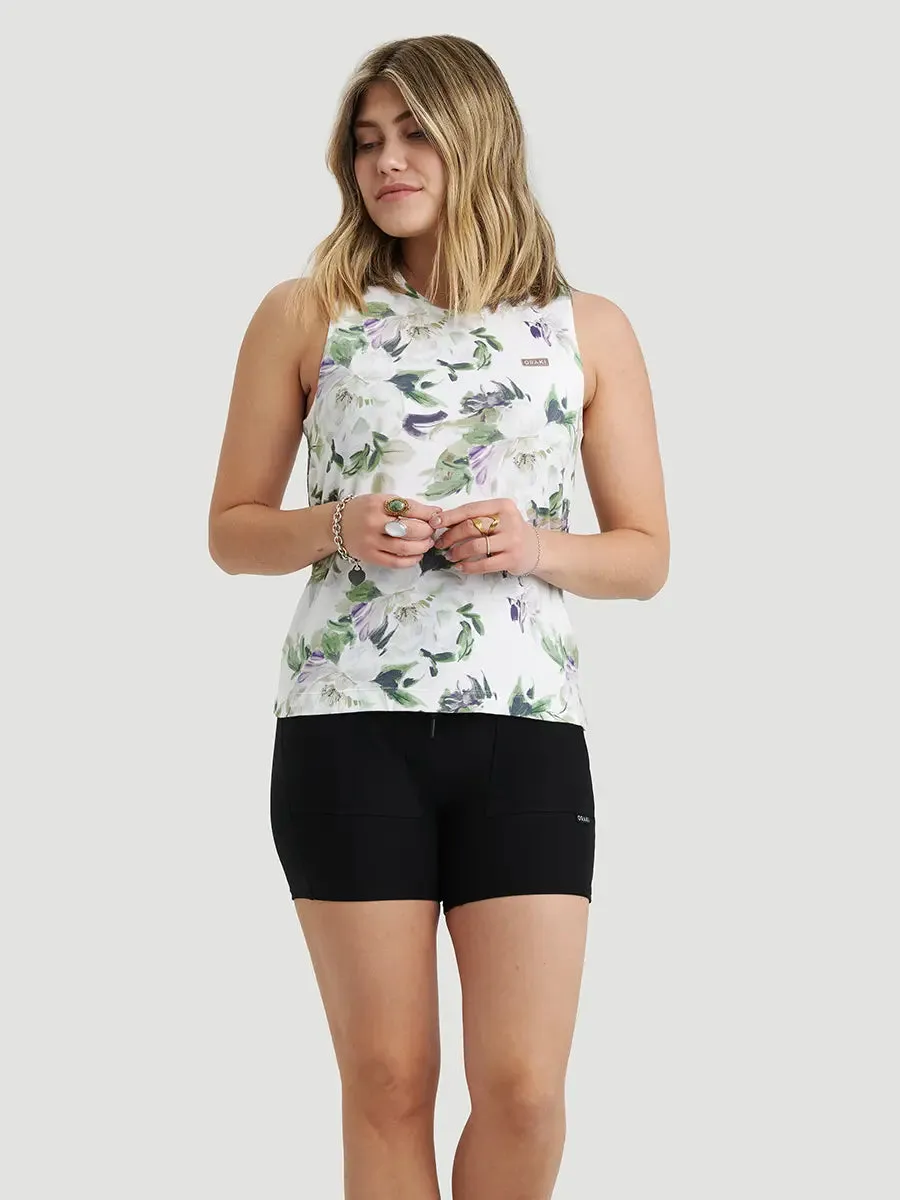 Camisole à Col Rond et Bretelles Larges SoftTouch - Éclosion sold by Oraki product image thumbnail 3