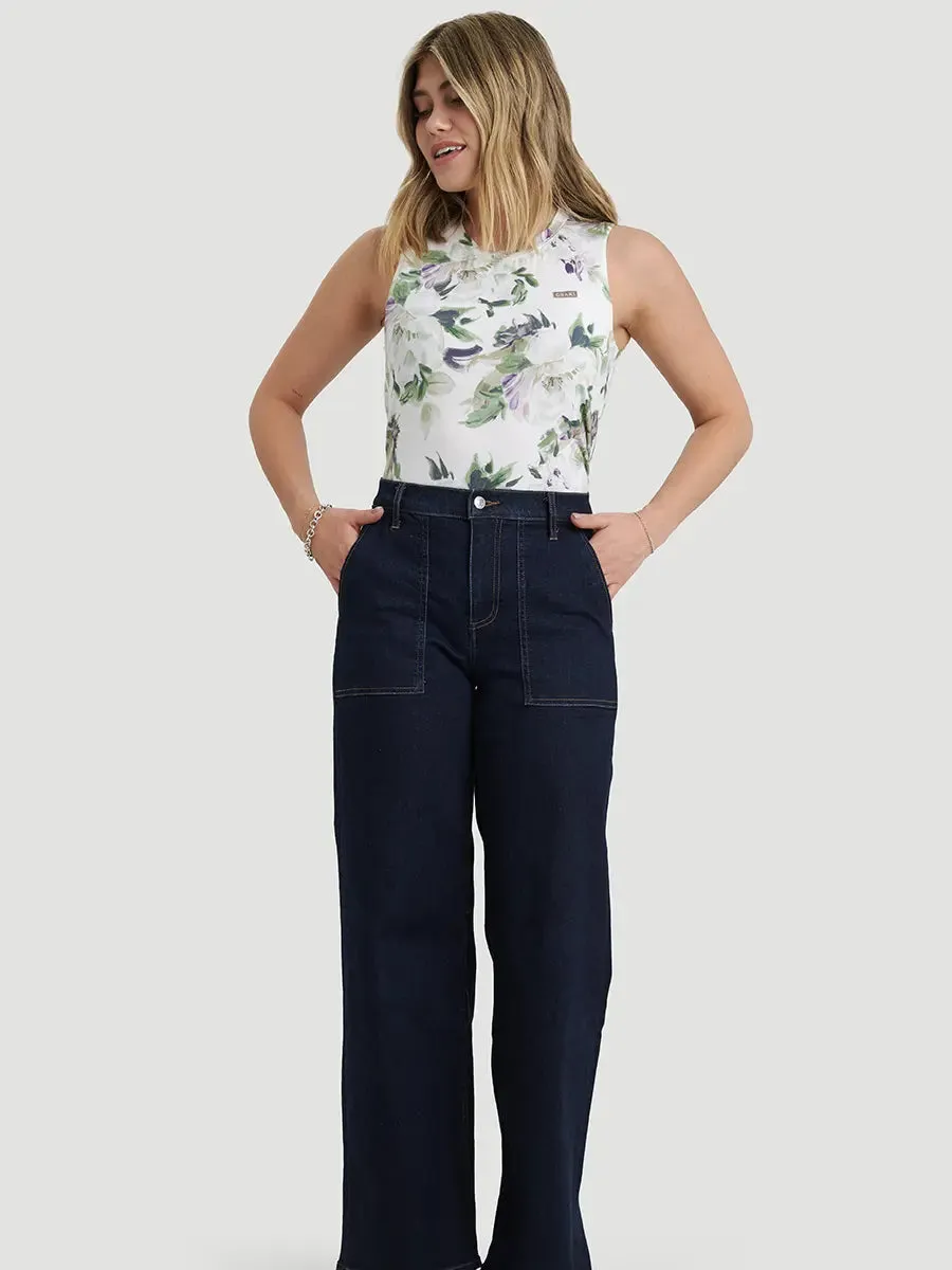 Camisole à Col Rond et Bretelles Larges SoftTouch - Éclosion sold by Oraki product image thumbnail 4