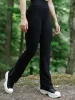 Legging évasé taille haute Ecocurve - Noir sold by Oraki