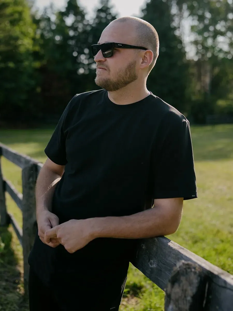 T-Shirt classique Homme jersey stretch - Noir sold by Oraki