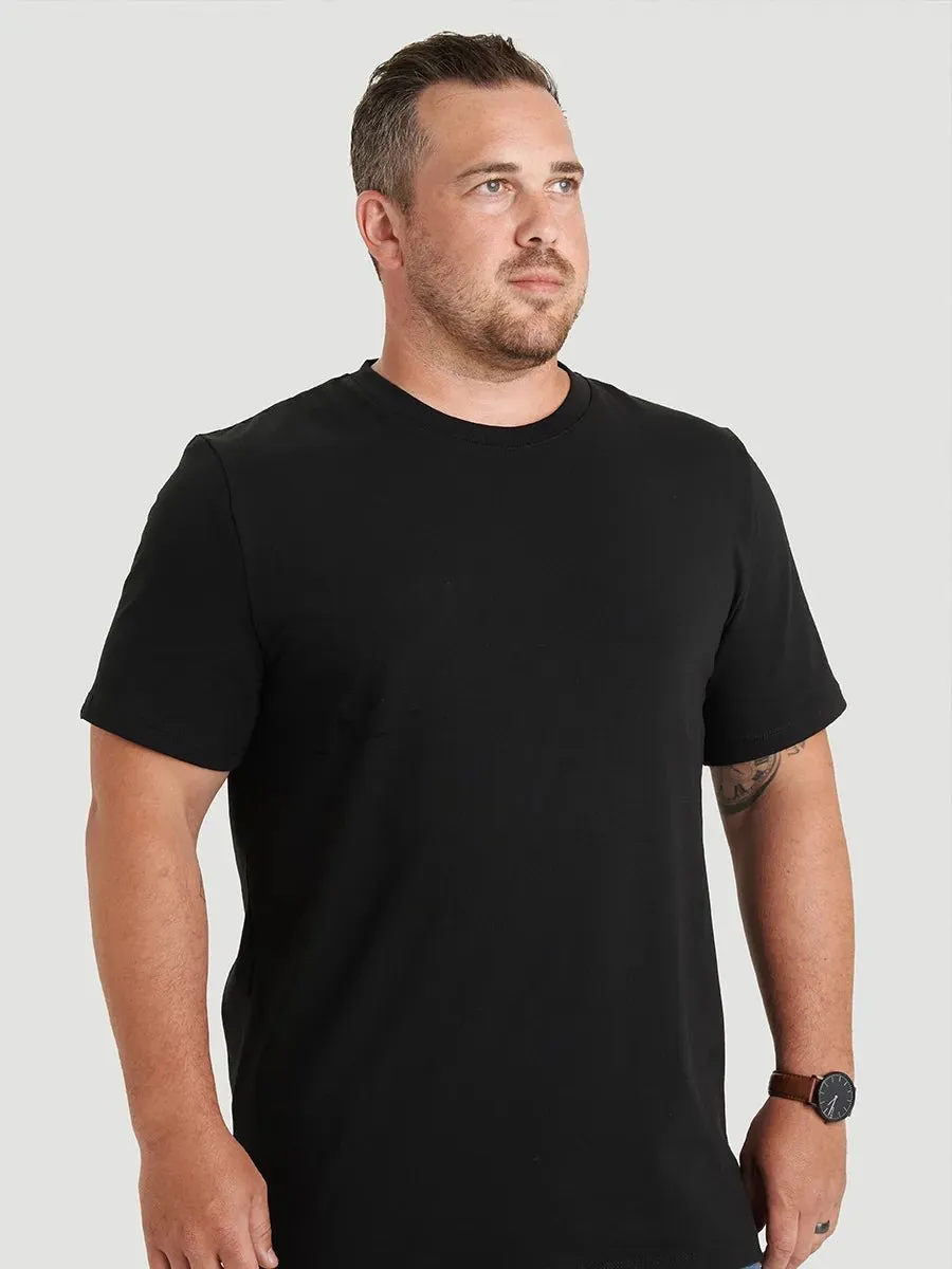 T-Shirt classique Homme jersey stretch - Noir sold by Oraki product image thumbnail 3