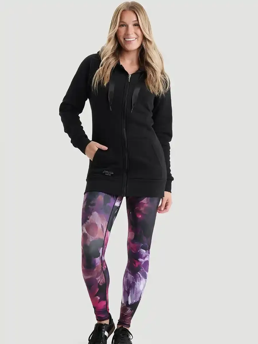 Veste zip-up cloud à capuchon - Noir sold by Oraki product image thumbnail 3