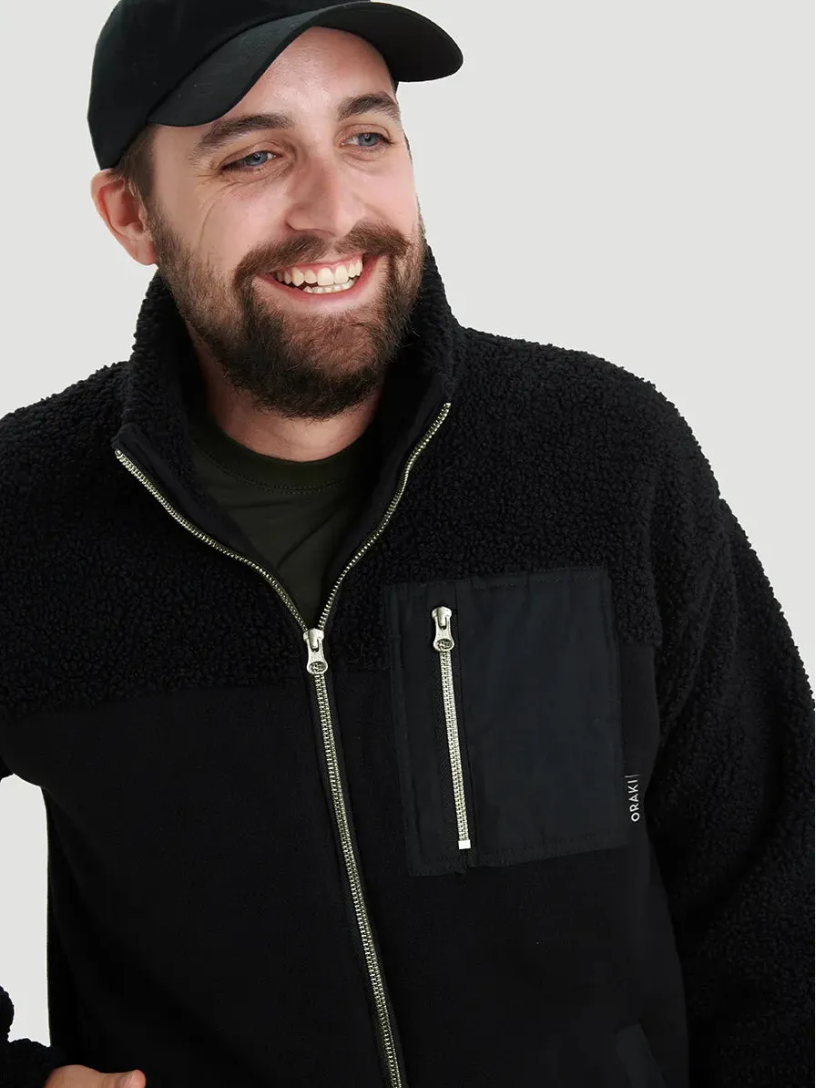 Veste polaire sherpa Homme - Noir sold by Oraki product image thumbnail 2