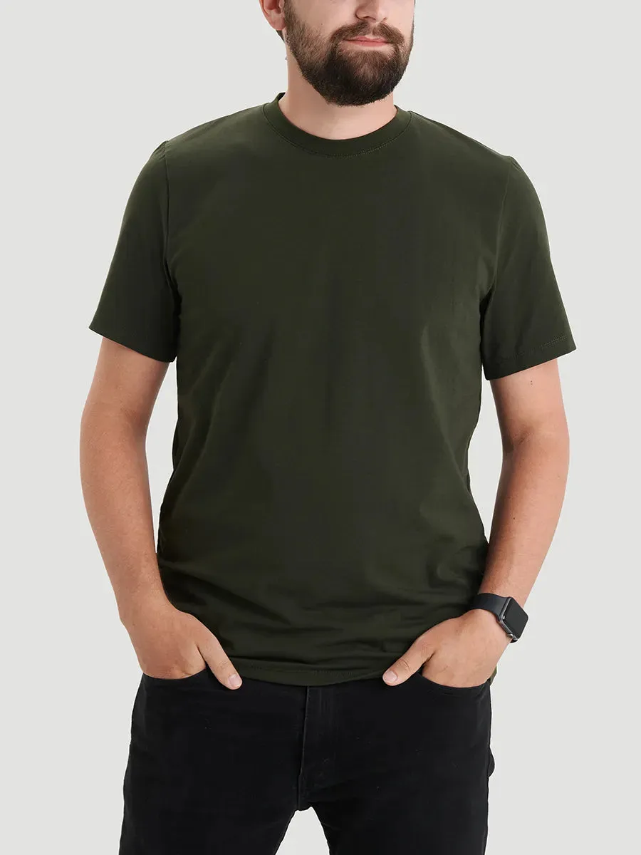 T-Shirt classique Homme Jersey Stretch - Boisé sold by Oraki product image thumbnail 2