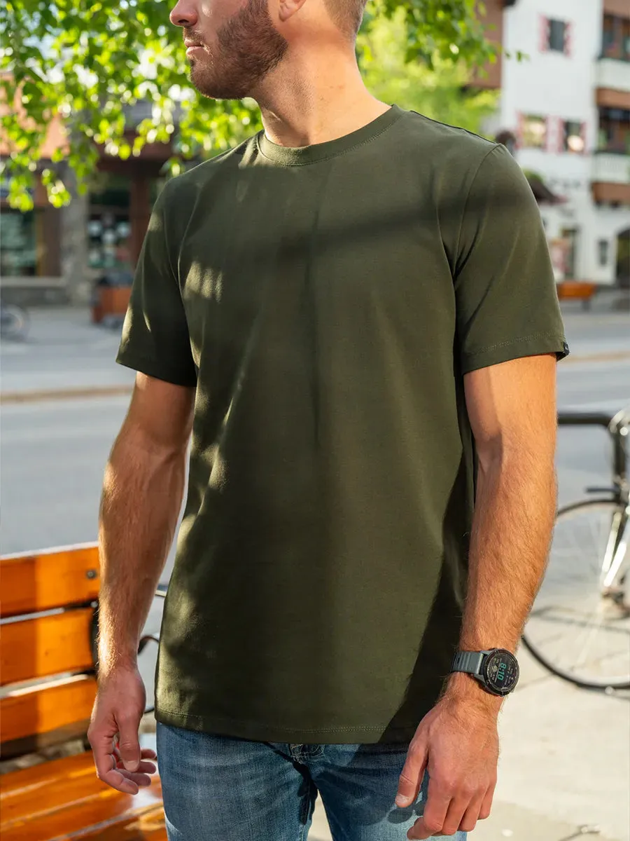 T-Shirt classique Homme Jersey Stretch - Boisé sold by Oraki