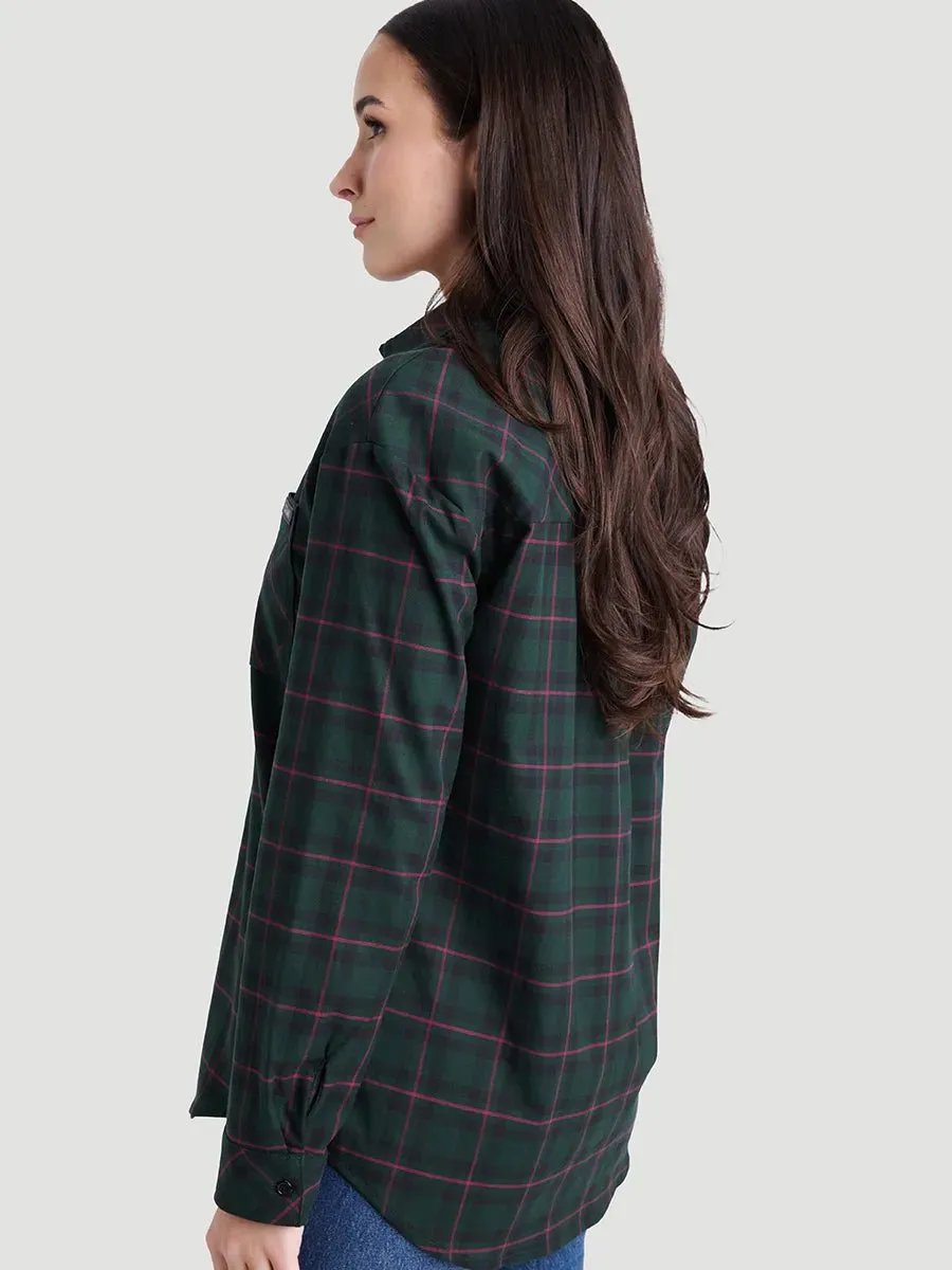 Chemise droite avec poche appliquée - Carreaux chic rustique sold by Oraki product image thumbnail 3