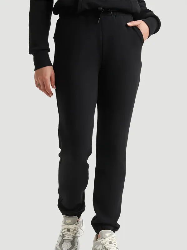 Pantalon jogger Escapade avec poches multiples Modaluxe - Noir made by Oraki