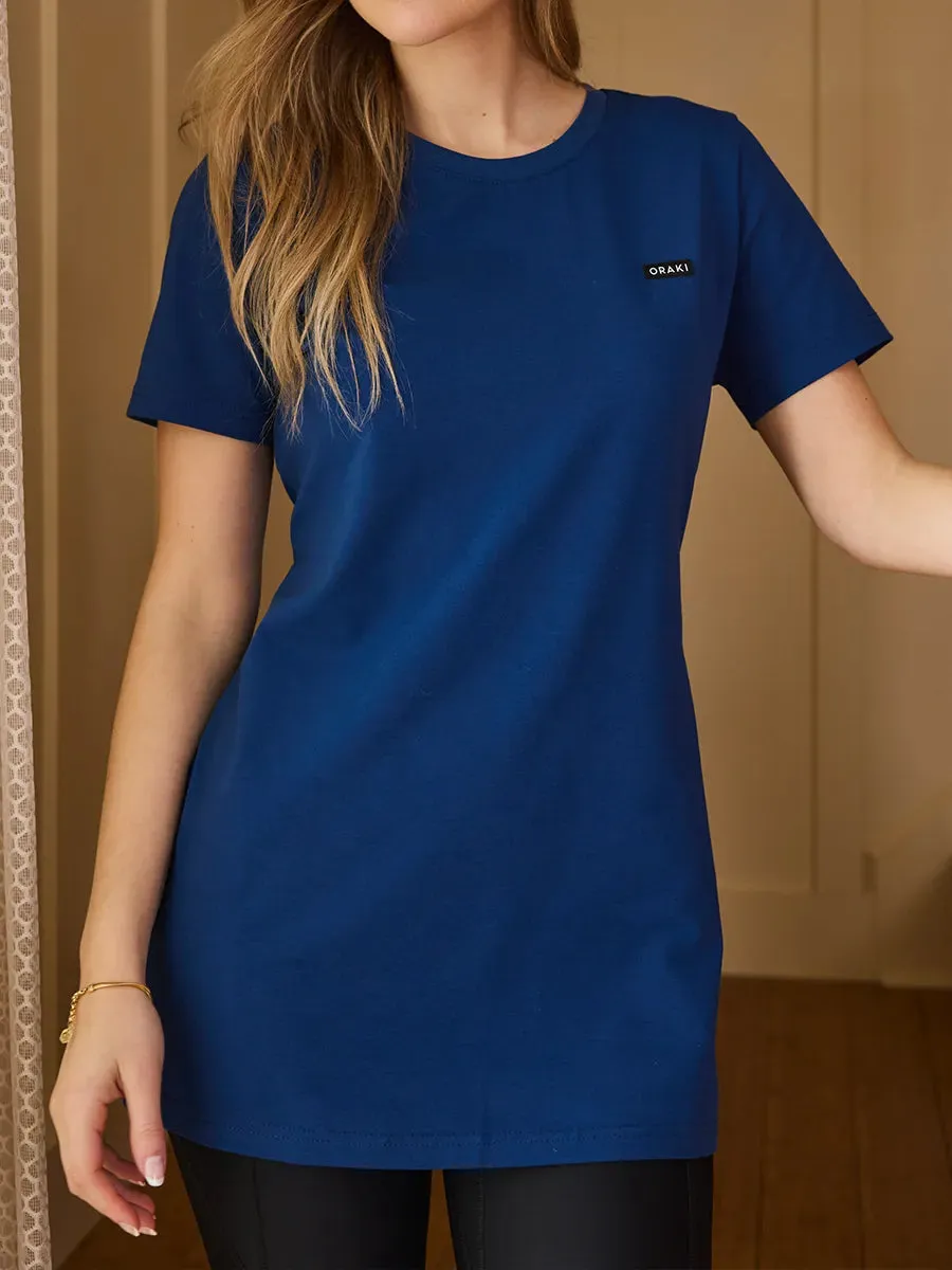 T-shirt tunique col rond Jersey Stretch - Nautique sold by Oraki product image thumbnail 2