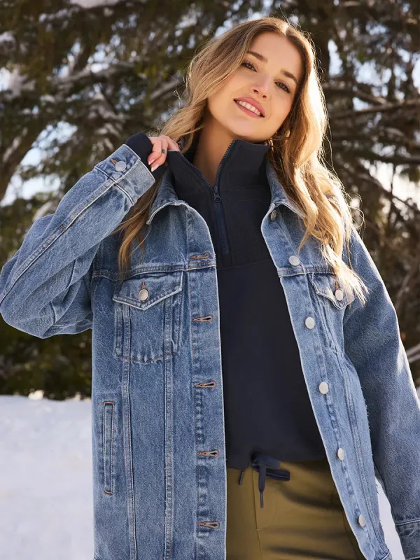 Veste ample en jean - Mineral Wash made by Oraki