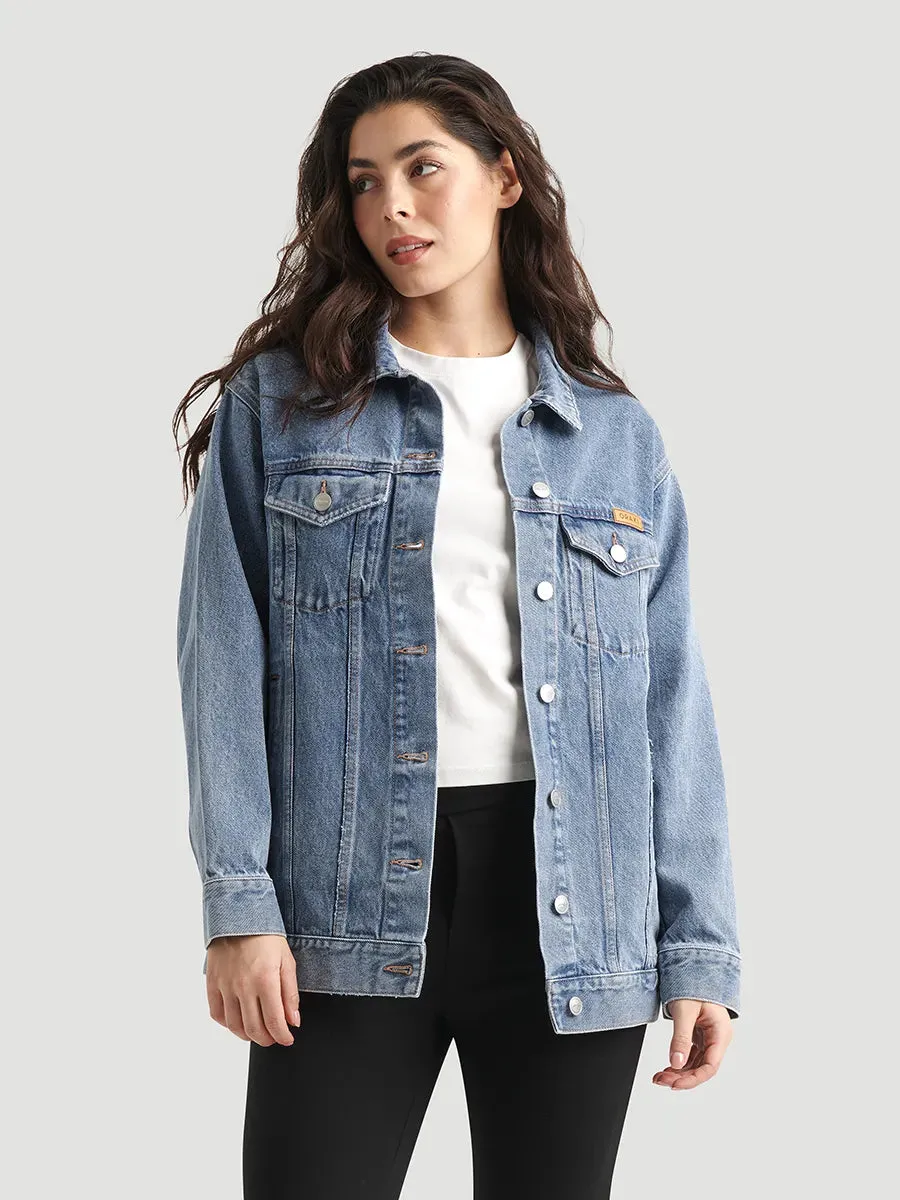 Veste ample en jean - Mineral Wash sold by Oraki product image thumbnail 2