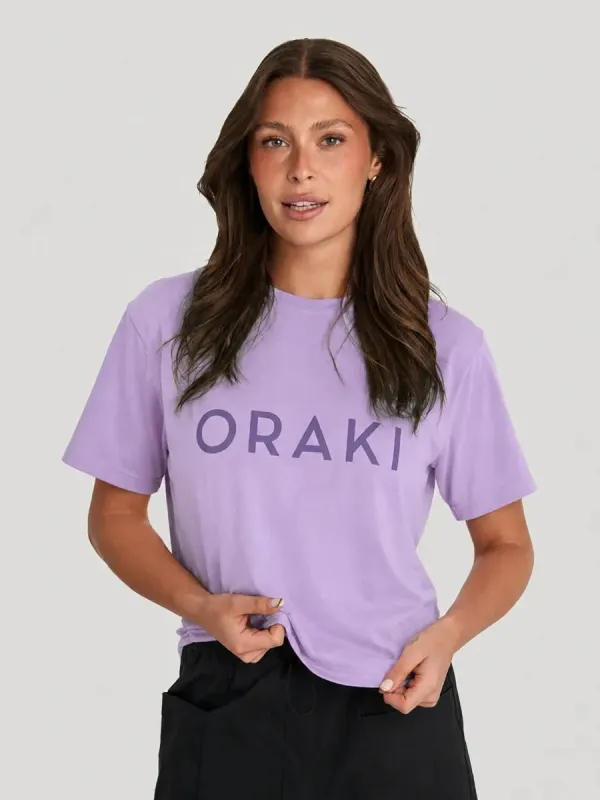T-shirt Basic Jersey fluide - Lavande made by Oraki