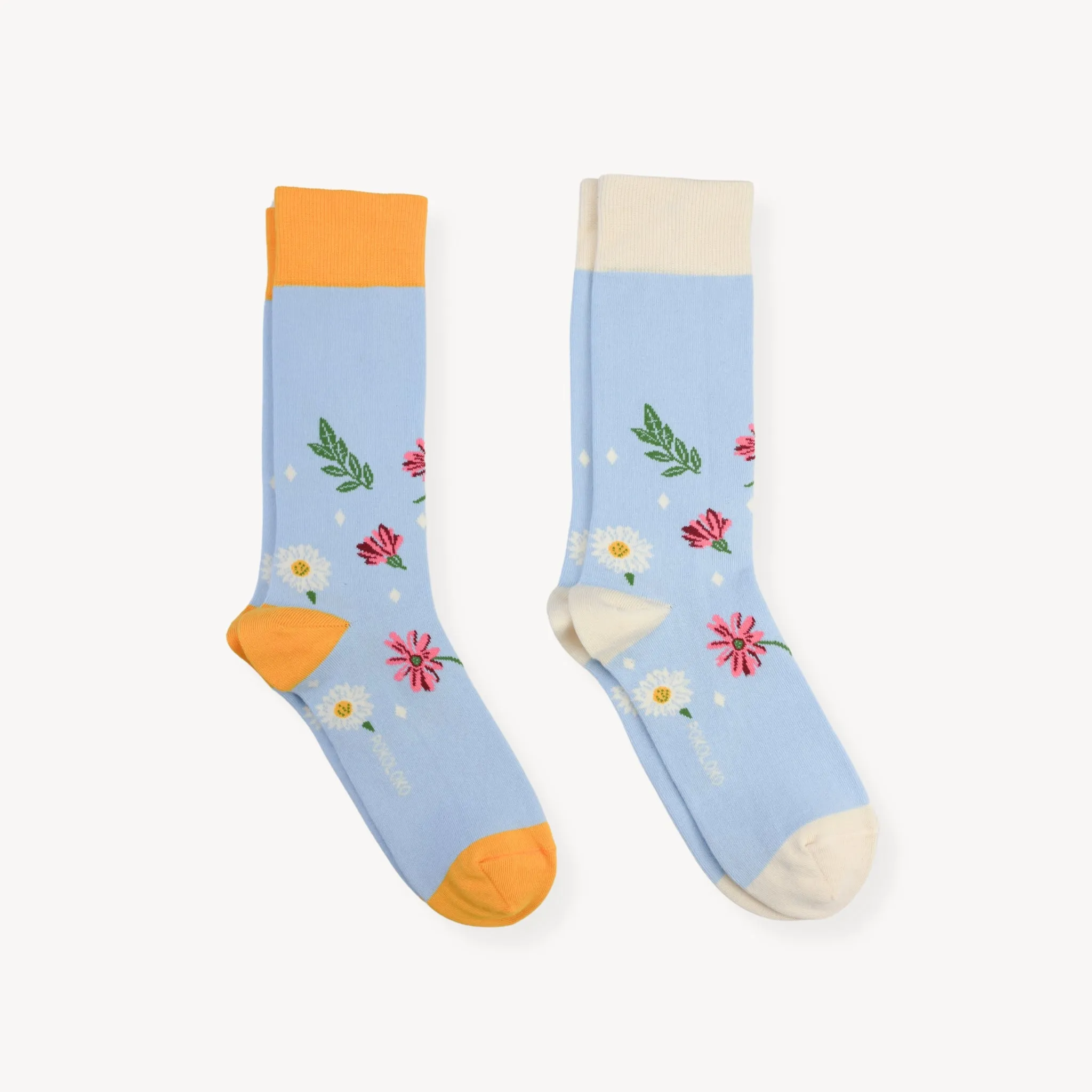 Daisy Days Pima Socks - Pack of 2 sold by POKOLOKO