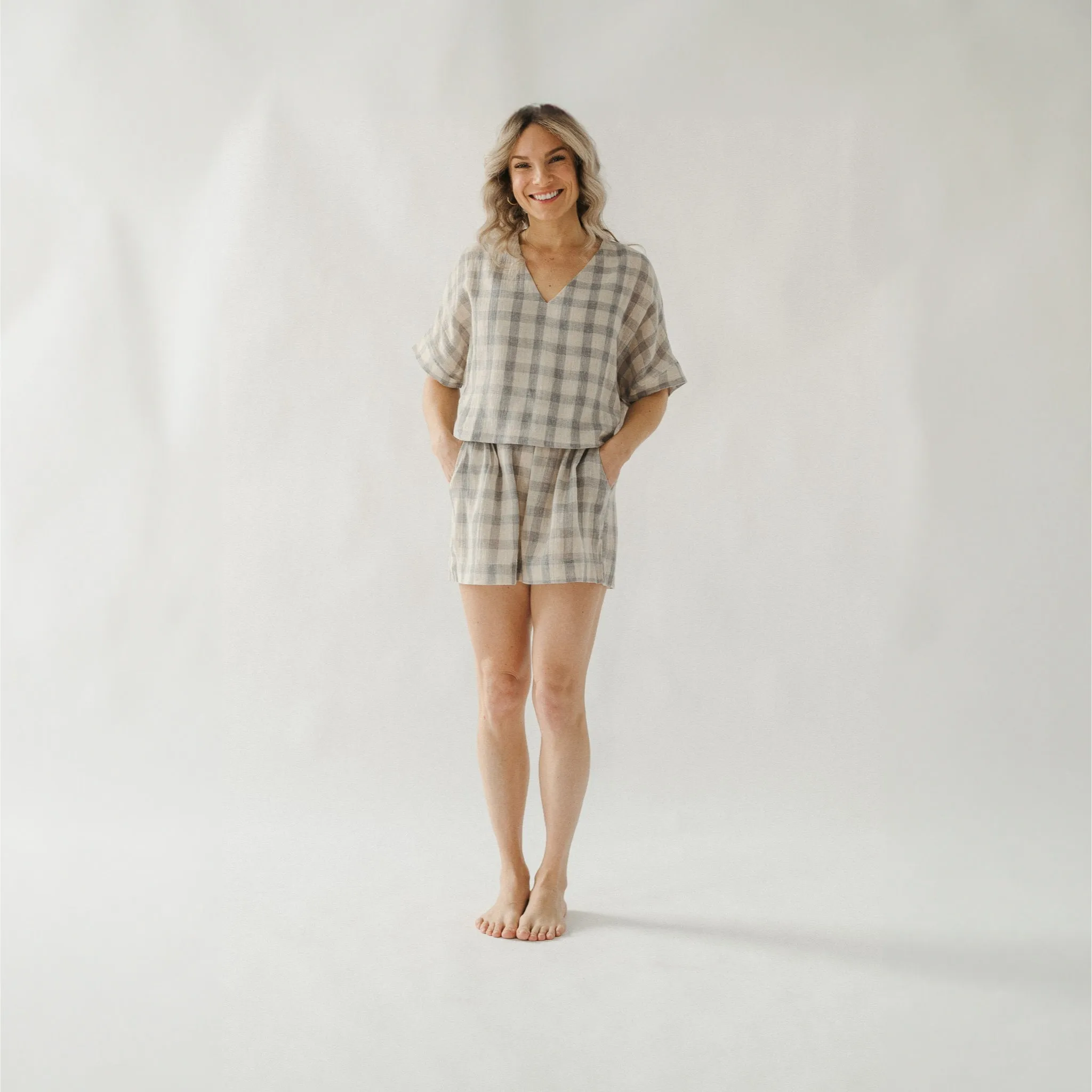 Plaid Shorts sold by POKOLOKO product image thumbnail 4