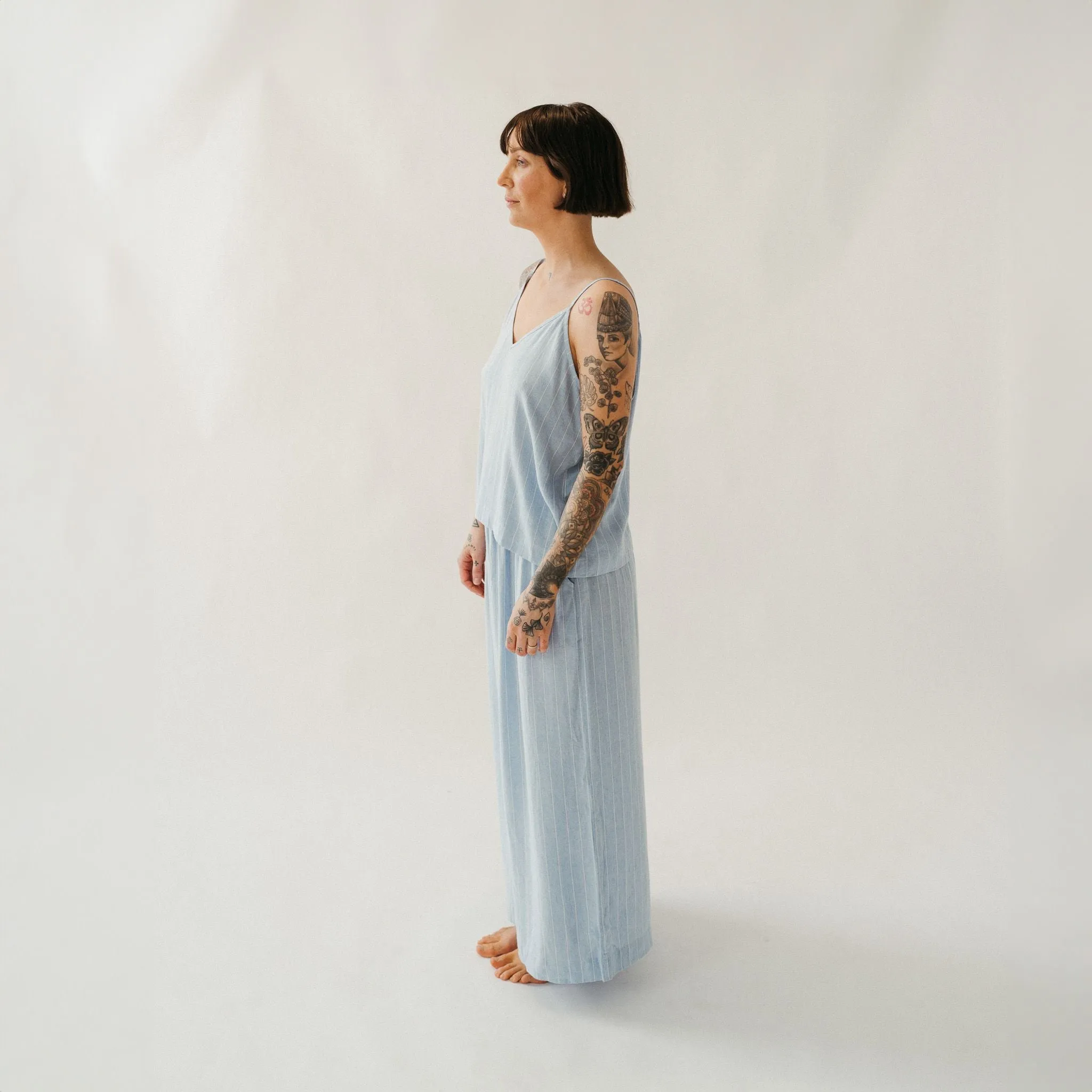 Blue Blend Strappy Top sold by POKOLOKO product image thumbnail 5