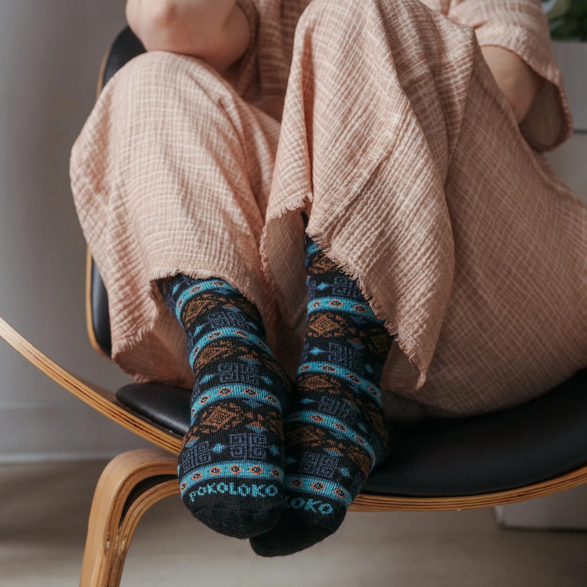 Thick Print Alpaca Socks sold by POKOLOKO product image thumbnail 2