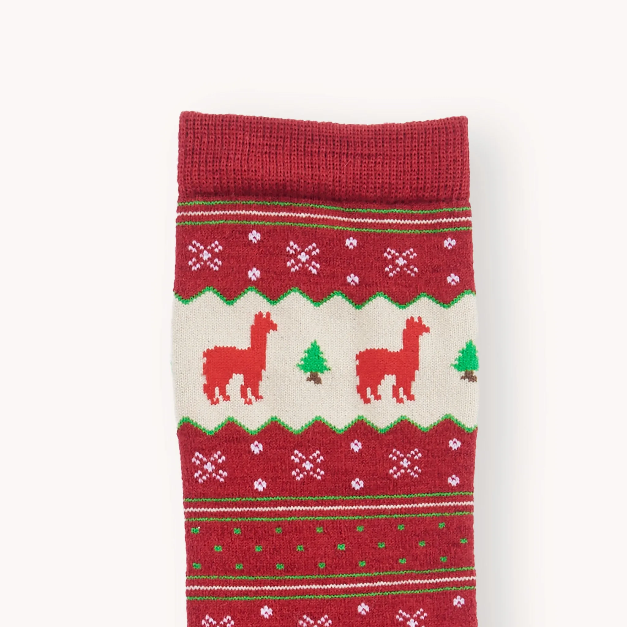 Holiday Stripe Alpaca Socks sold by POKOLOKO product image thumbnail 2