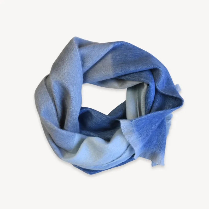 Alpaca Seamless Block Scarf sold by POKOLOKO