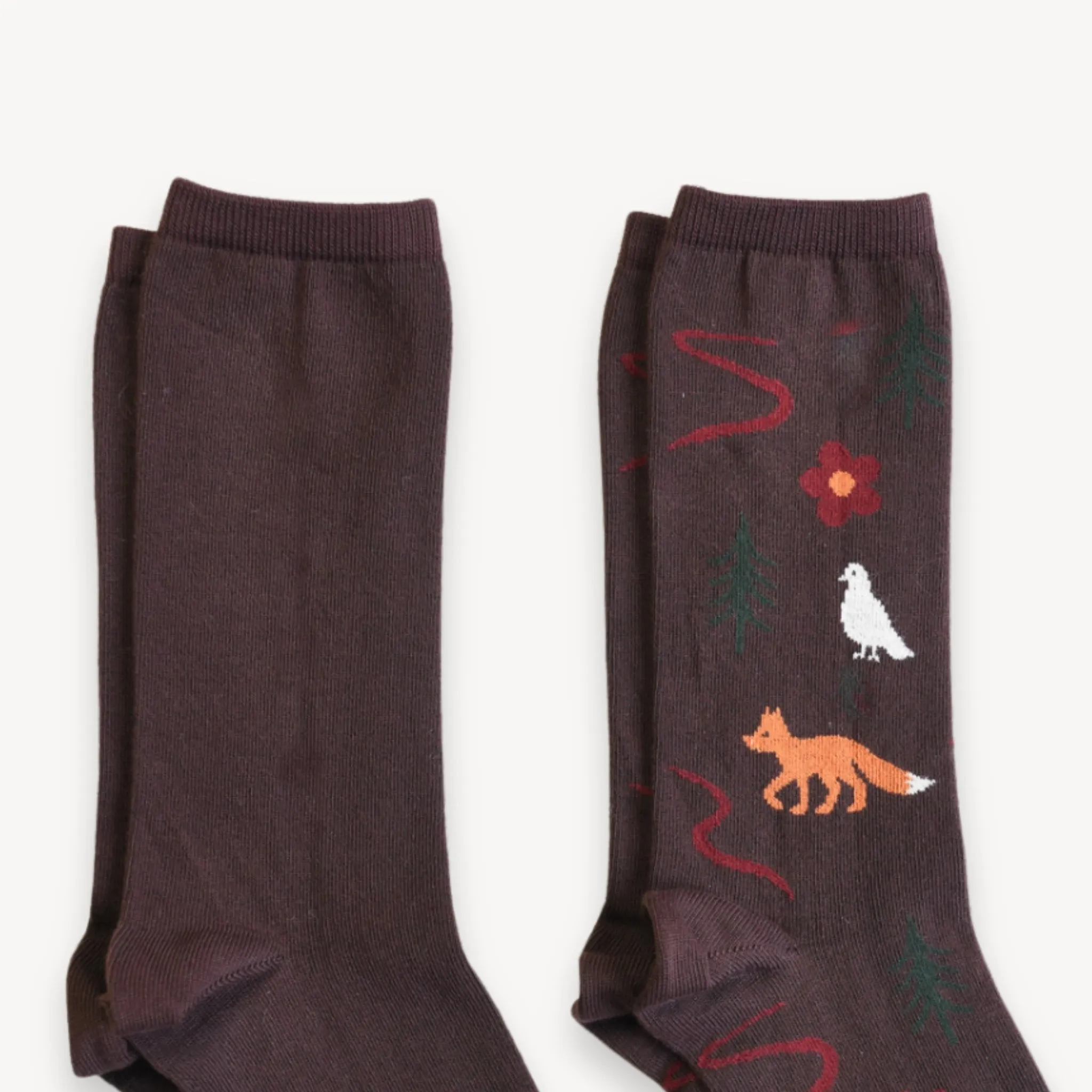 Fox and Dove Socks - Pack of 2 sold by POKOLOKO product image thumbnail 3