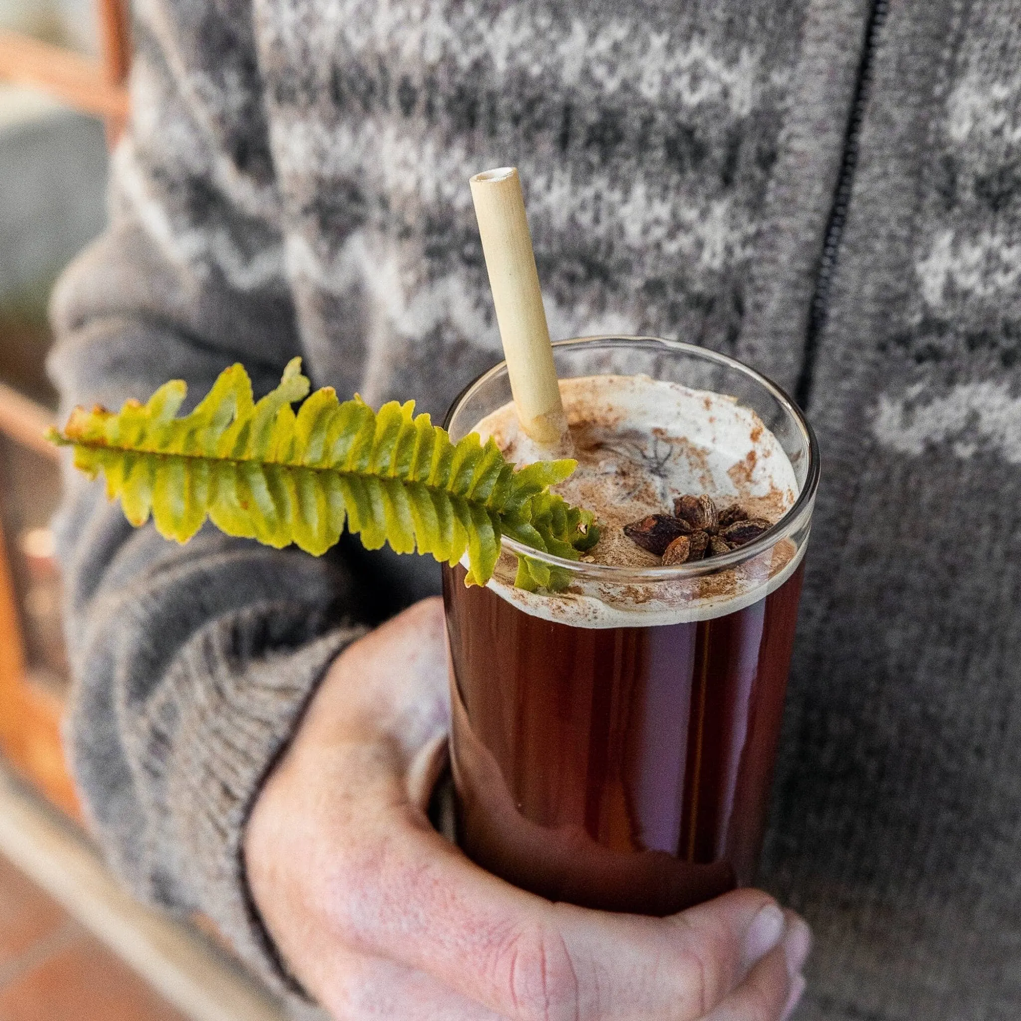 Fleece Lined Zip Sweater sold by POKOLOKO product image thumbnail 3