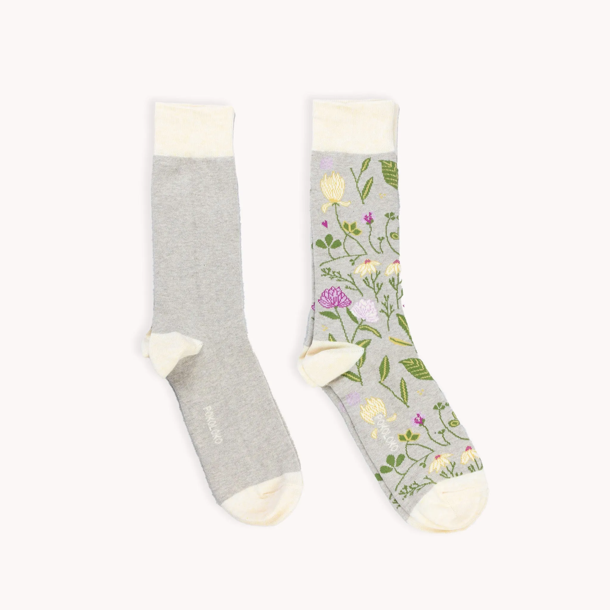 Botanical & Solid Pima Socks - Pack of 2 sold by POKOLOKO